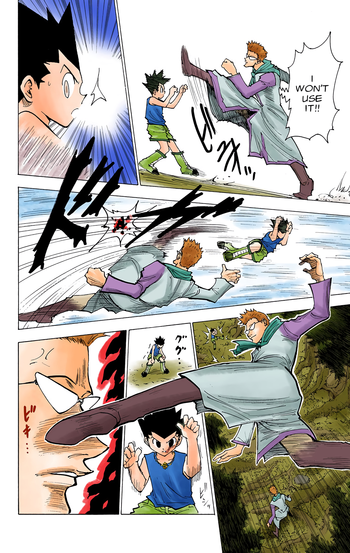 Halaman dari HUNTER x HUNTER (Official Colored) Chapter 177