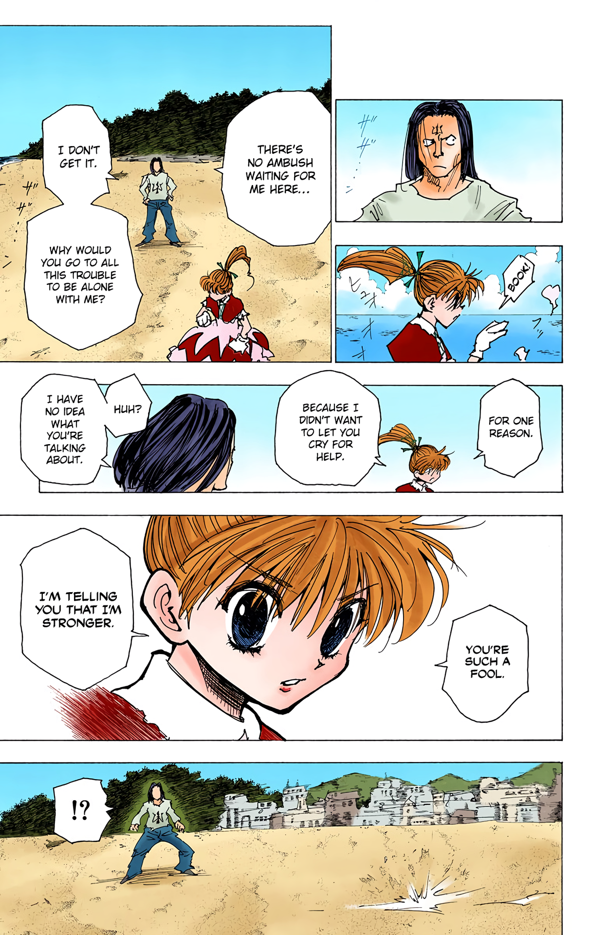 Halaman dari HUNTER x HUNTER (Official Colored) Chapter 177