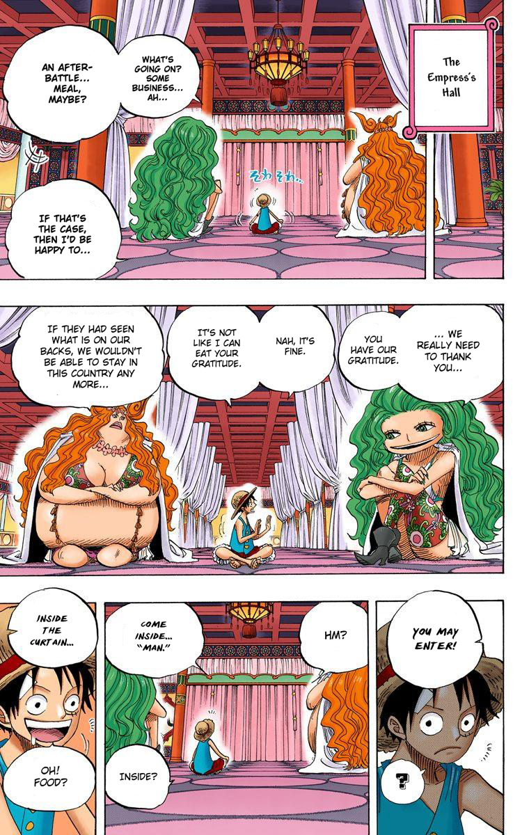 Halaman dari One Piece (Official Colored) Chapter 521