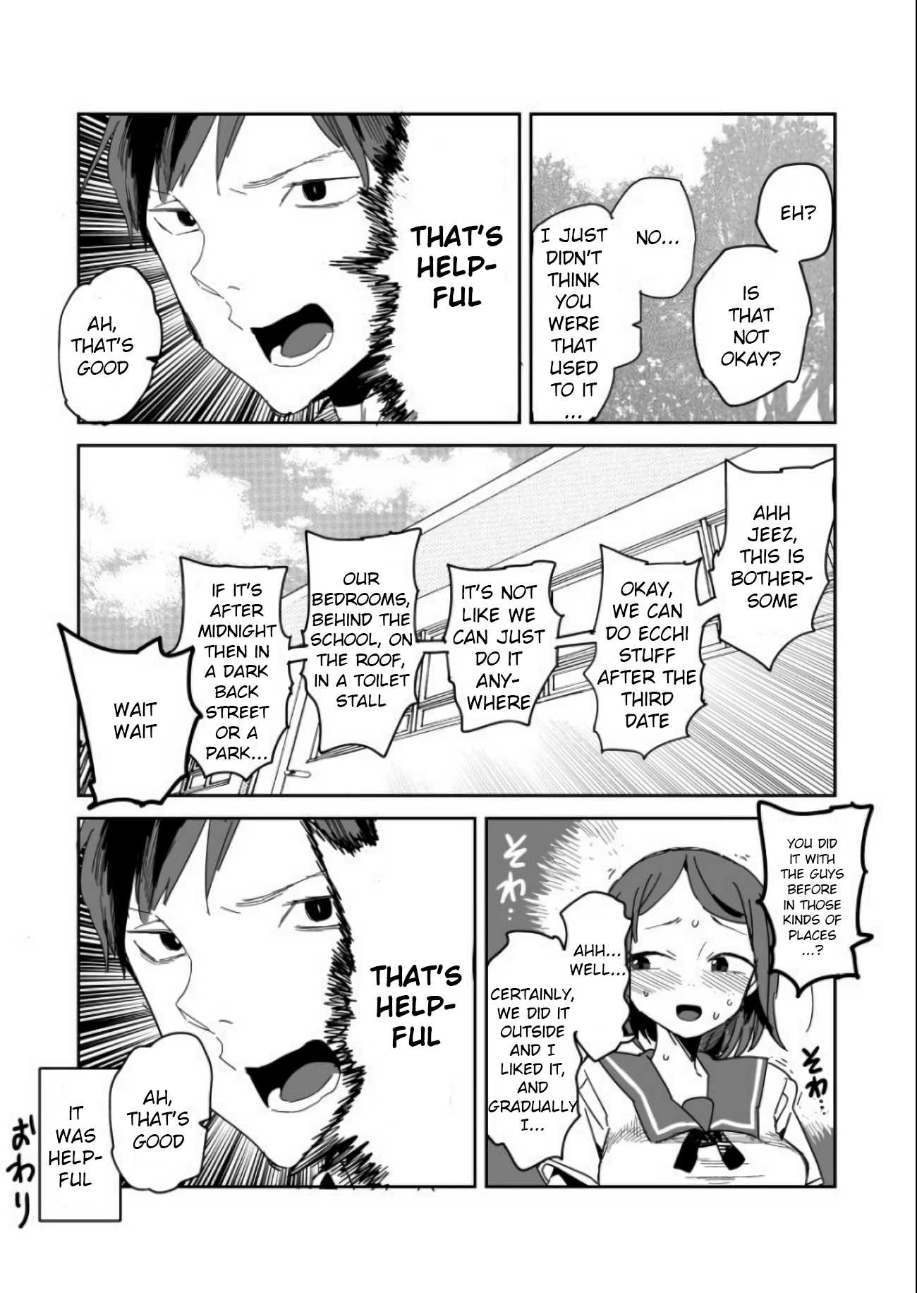 Halaman dari Oshimai Chapter 9