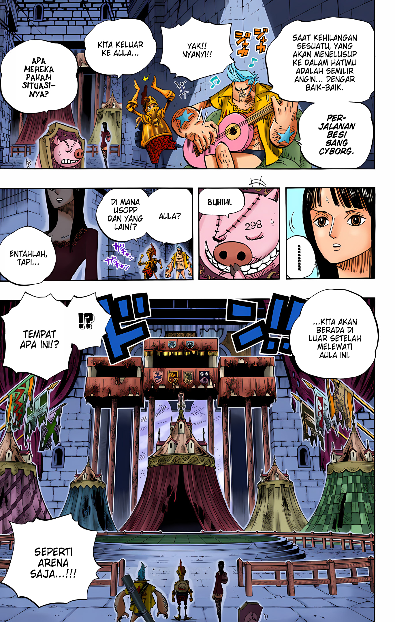 One Piece (Official Colored) Chapter 452 - halaman 3
