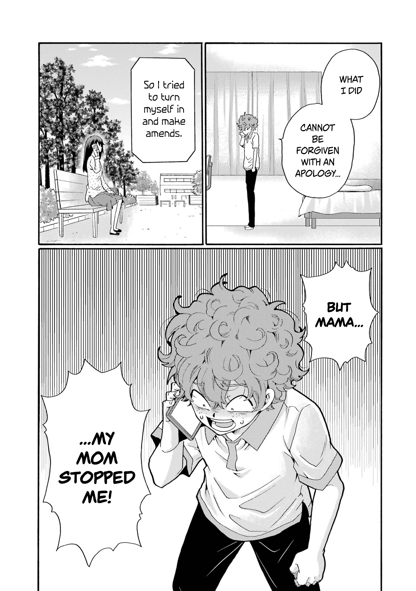 Sensei, Bokutachi wa Koroshiteimasen. Chapter 14 Page 7