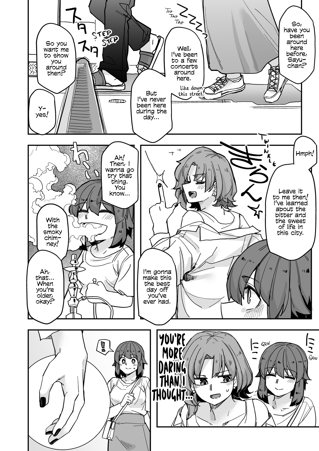 Halaman dari Ikemen Joshi to Josou Danshi Chapter 113