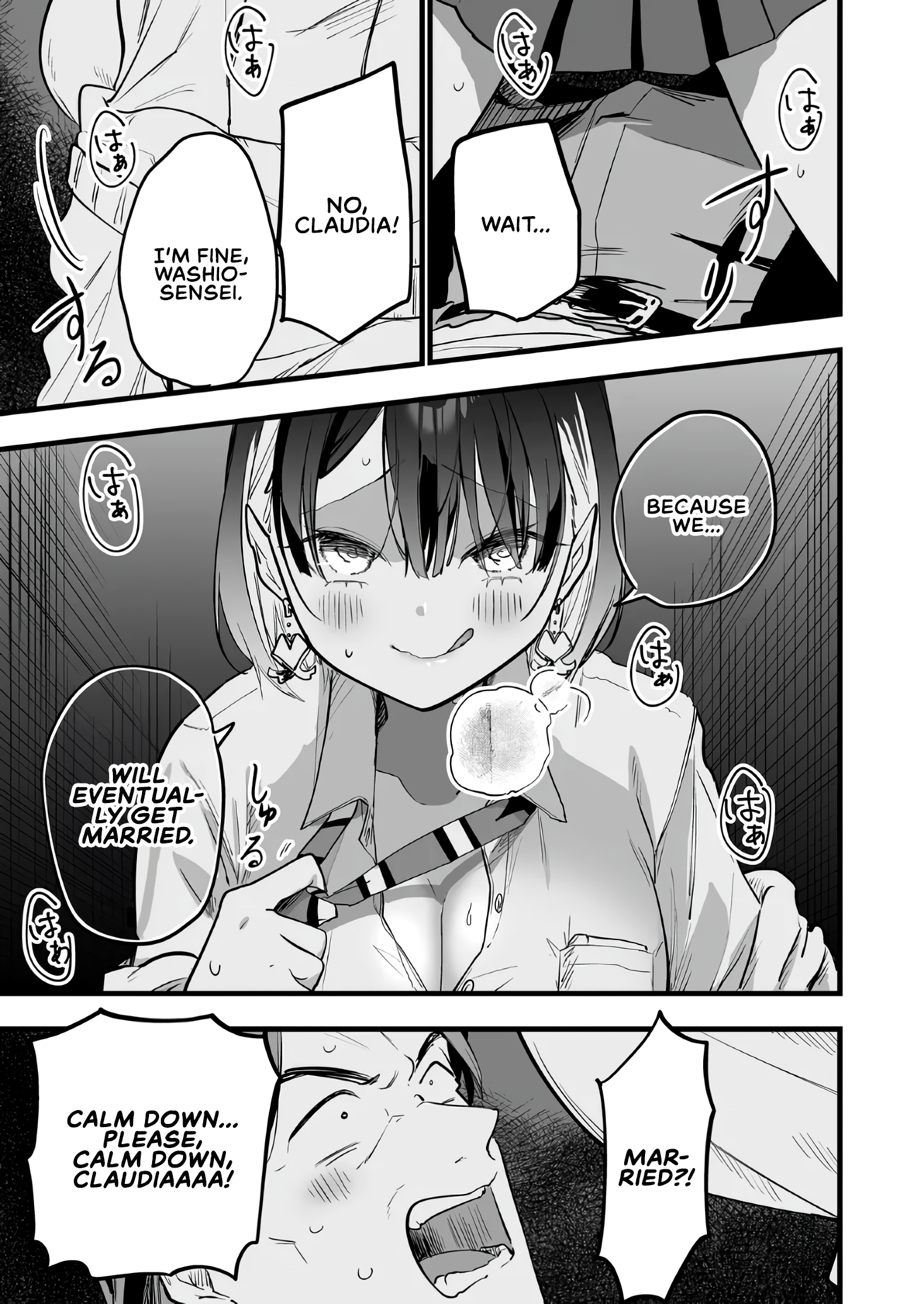 Halaman dari "Ano Toki Tasukete Itadaita Monster Musume desu." Isekai Ossan Kyoushi Totsuzen no Moteki ni Konwaku suru Chapter 13