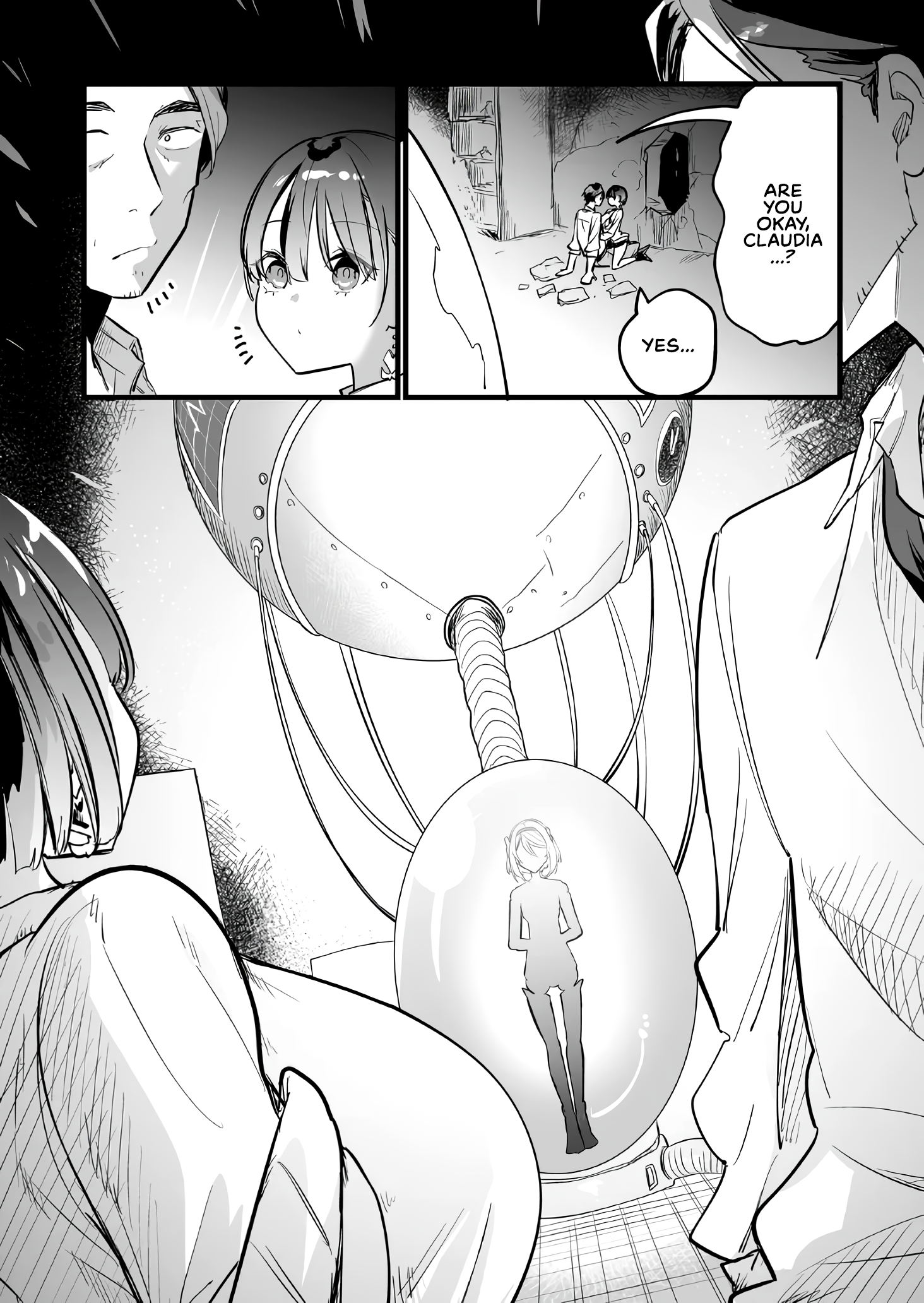 Halaman dari "Ano Toki Tasukete Itadaita Monster Musume desu." Isekai Ossan Kyoushi Totsuzen no Moteki ni Konwaku suru Chapter 13