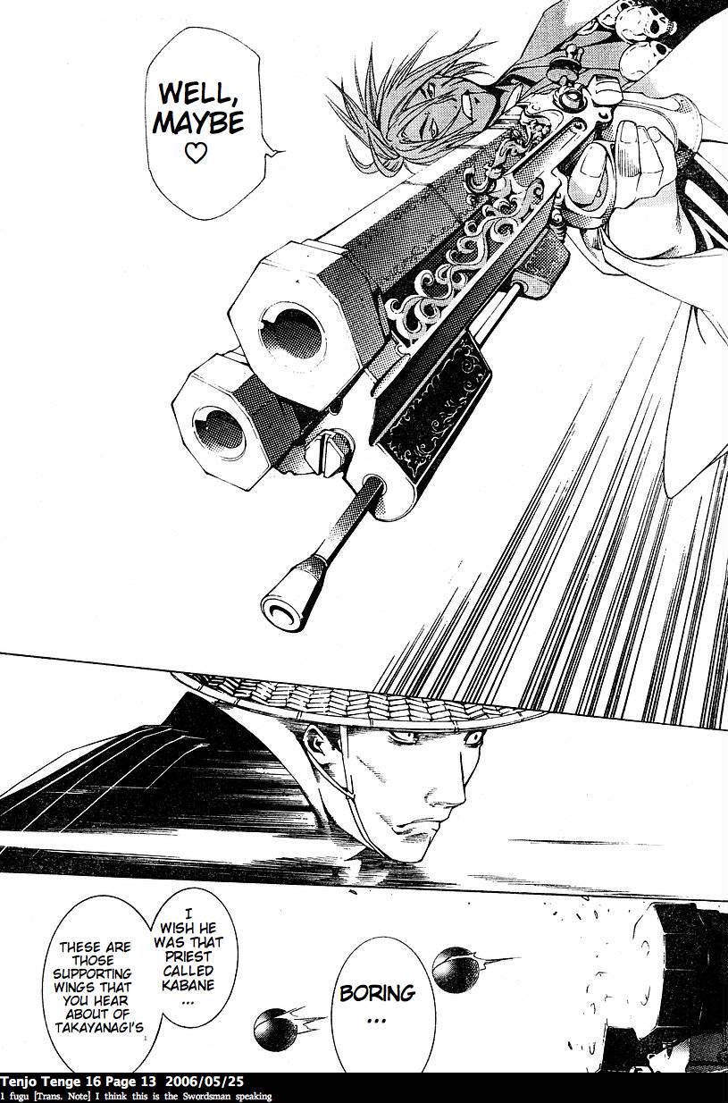 Halaman dari Tenjou Tenge Chapter 94