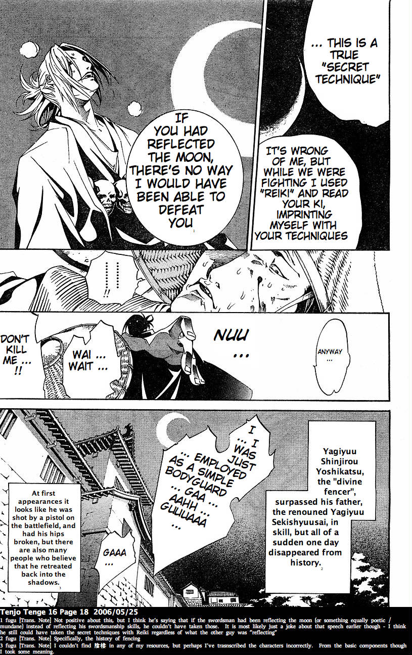 Halaman dari Tenjou Tenge Chapter 94