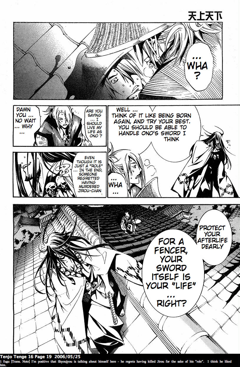 Halaman dari Tenjou Tenge Chapter 94