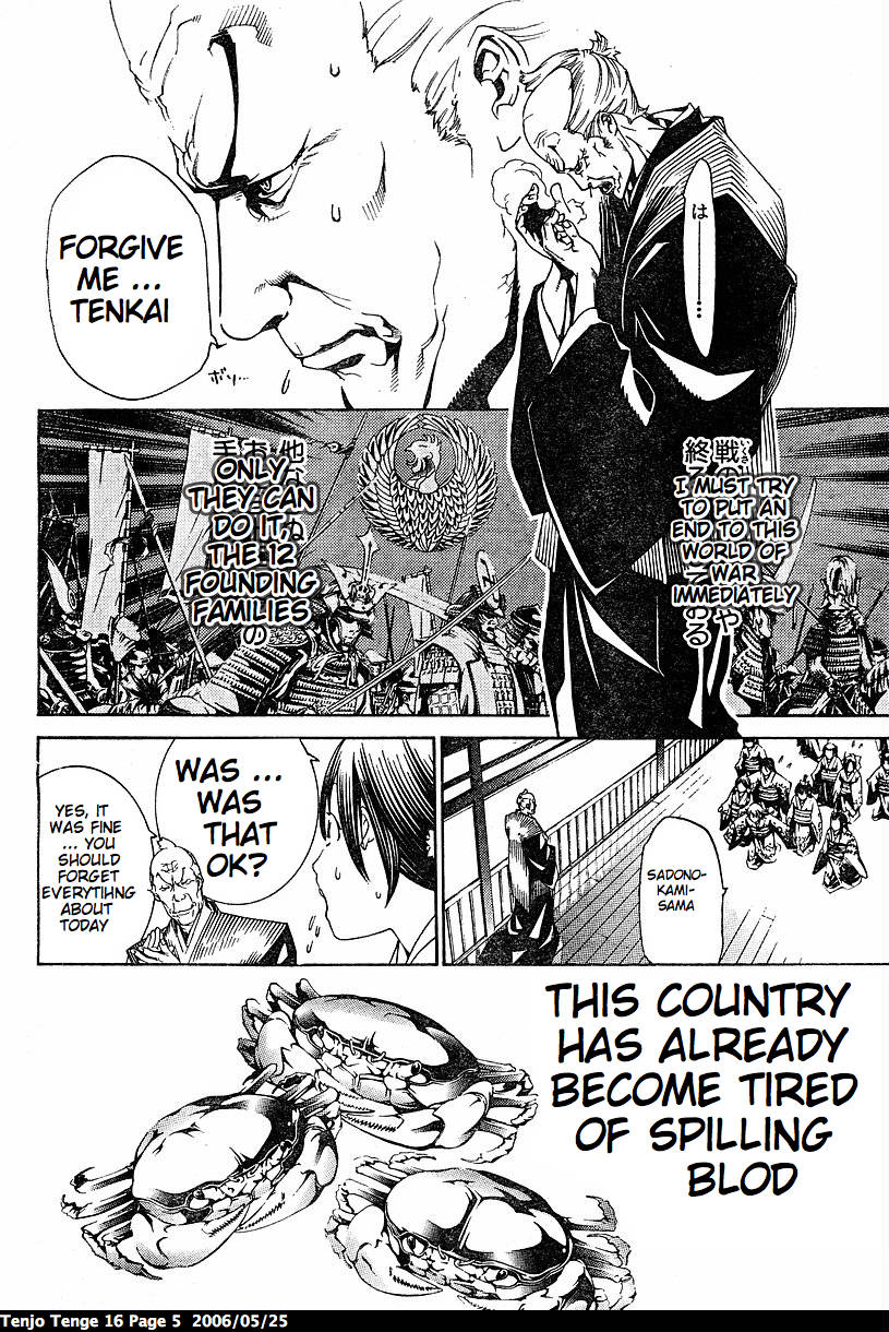 Halaman dari Tenjou Tenge Chapter 94
