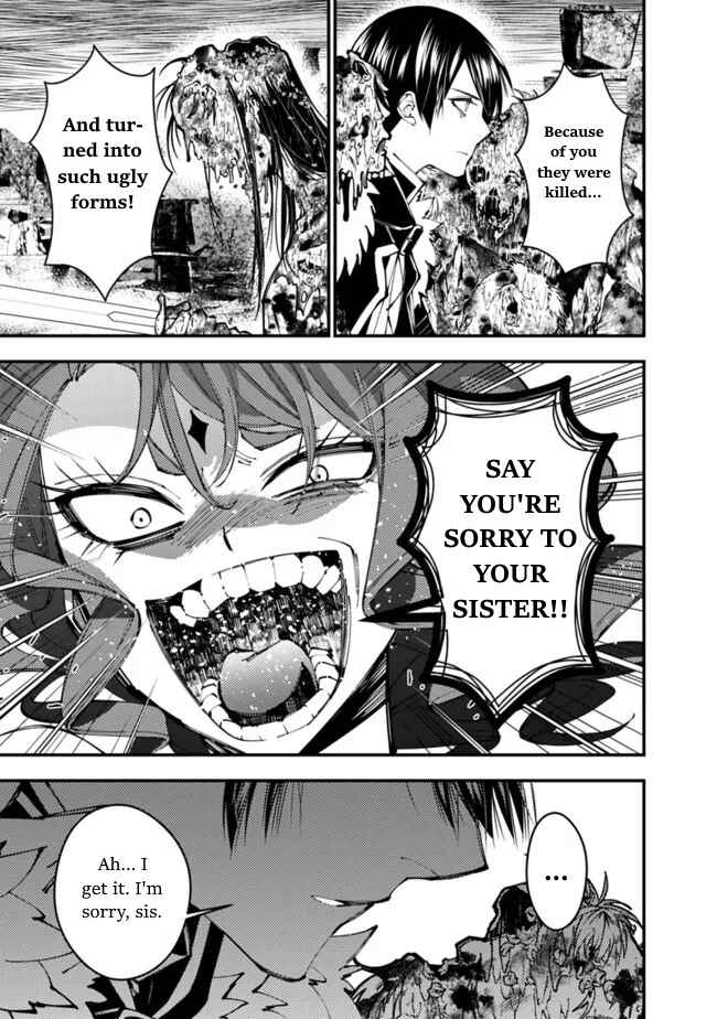 Halaman dari Fukushuu o Koinegau Saikyou Yuusha wa, Yami no Chikara de Senmetsu Musou Suru Chapter 99