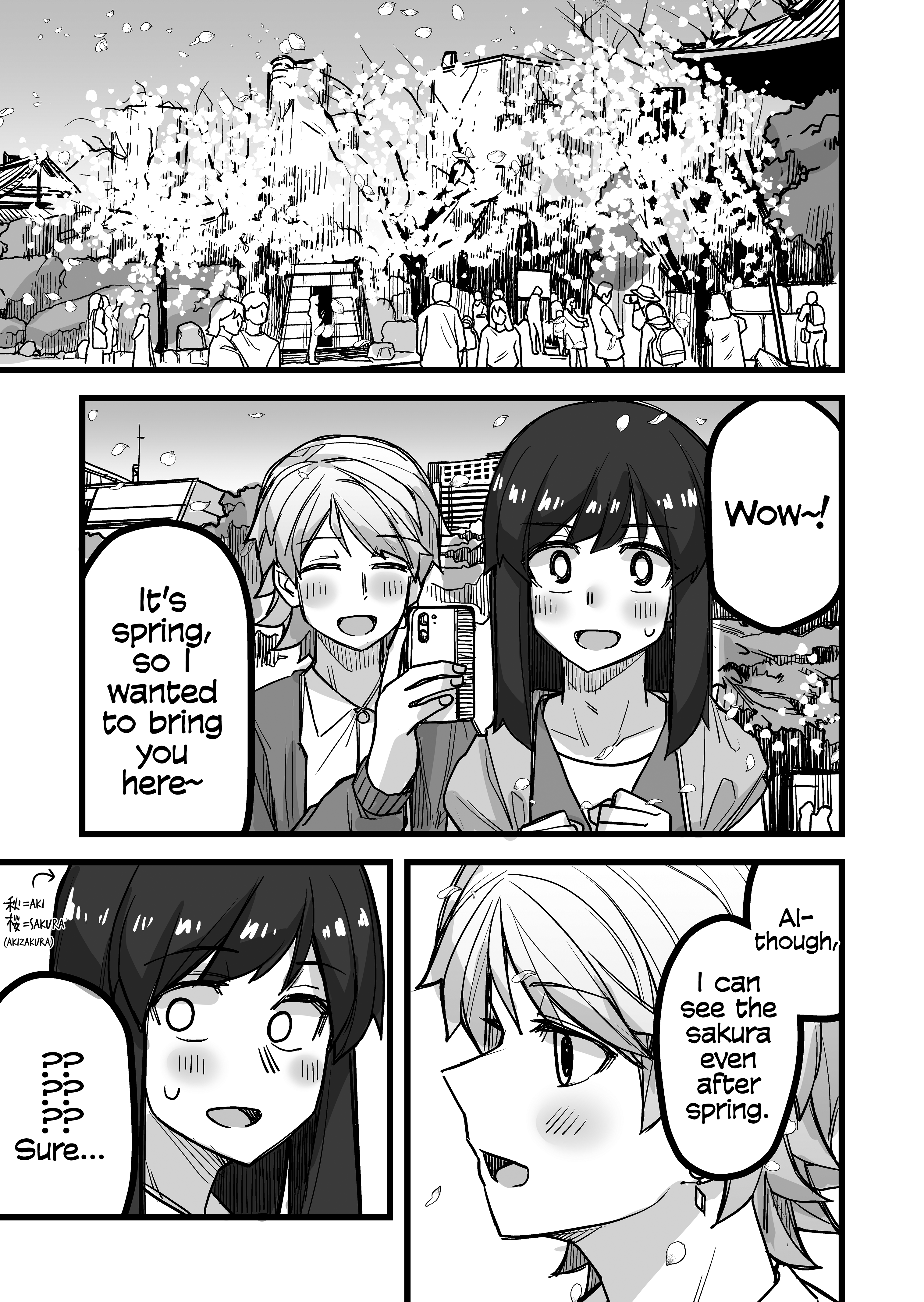 Halaman dari Ikemen Joshi to Josou Danshi Chapter 40