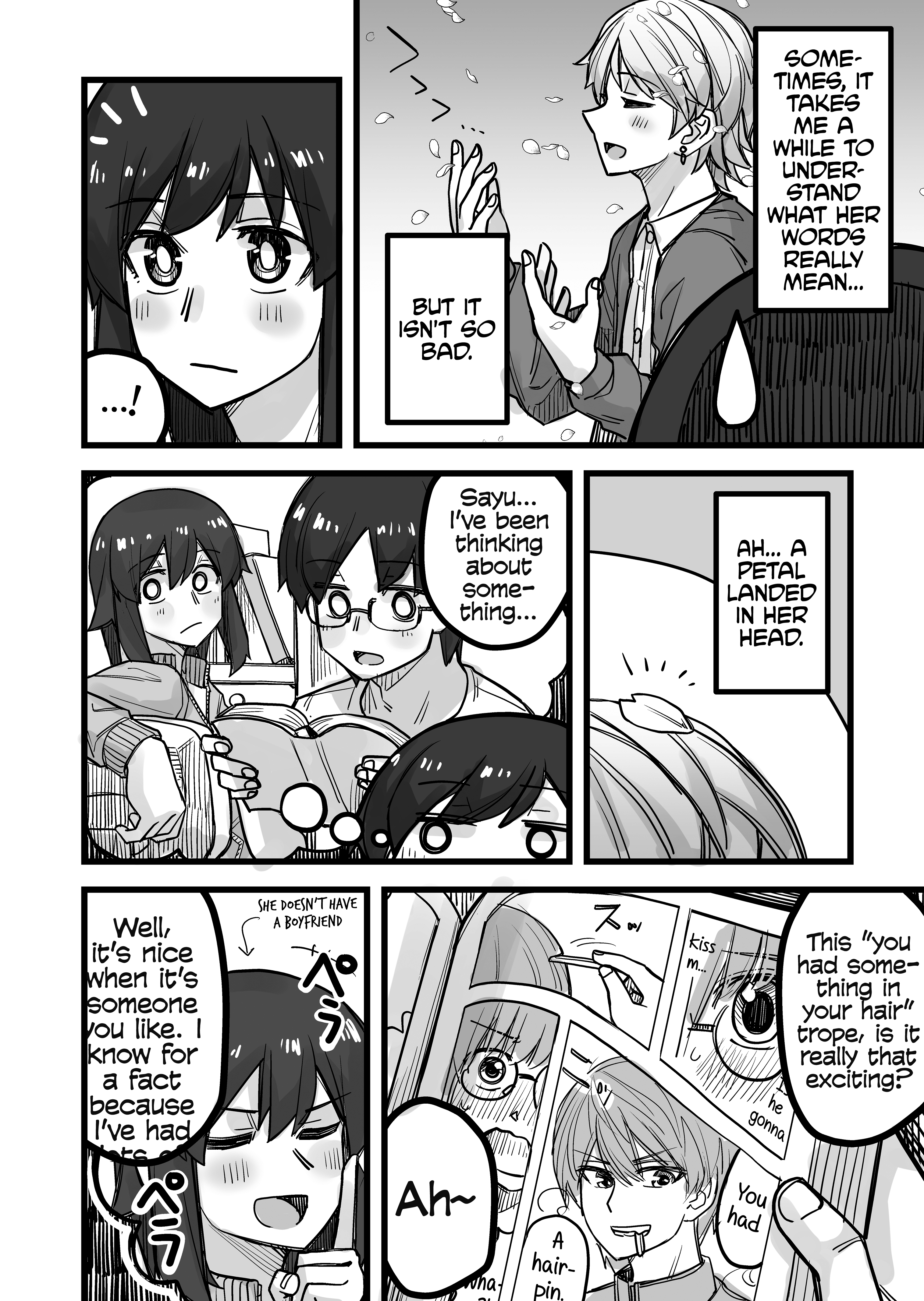 Halaman dari Ikemen Joshi to Josou Danshi Chapter 40
