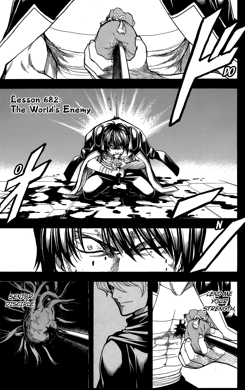 Halaman dari Gintama Chapter 682