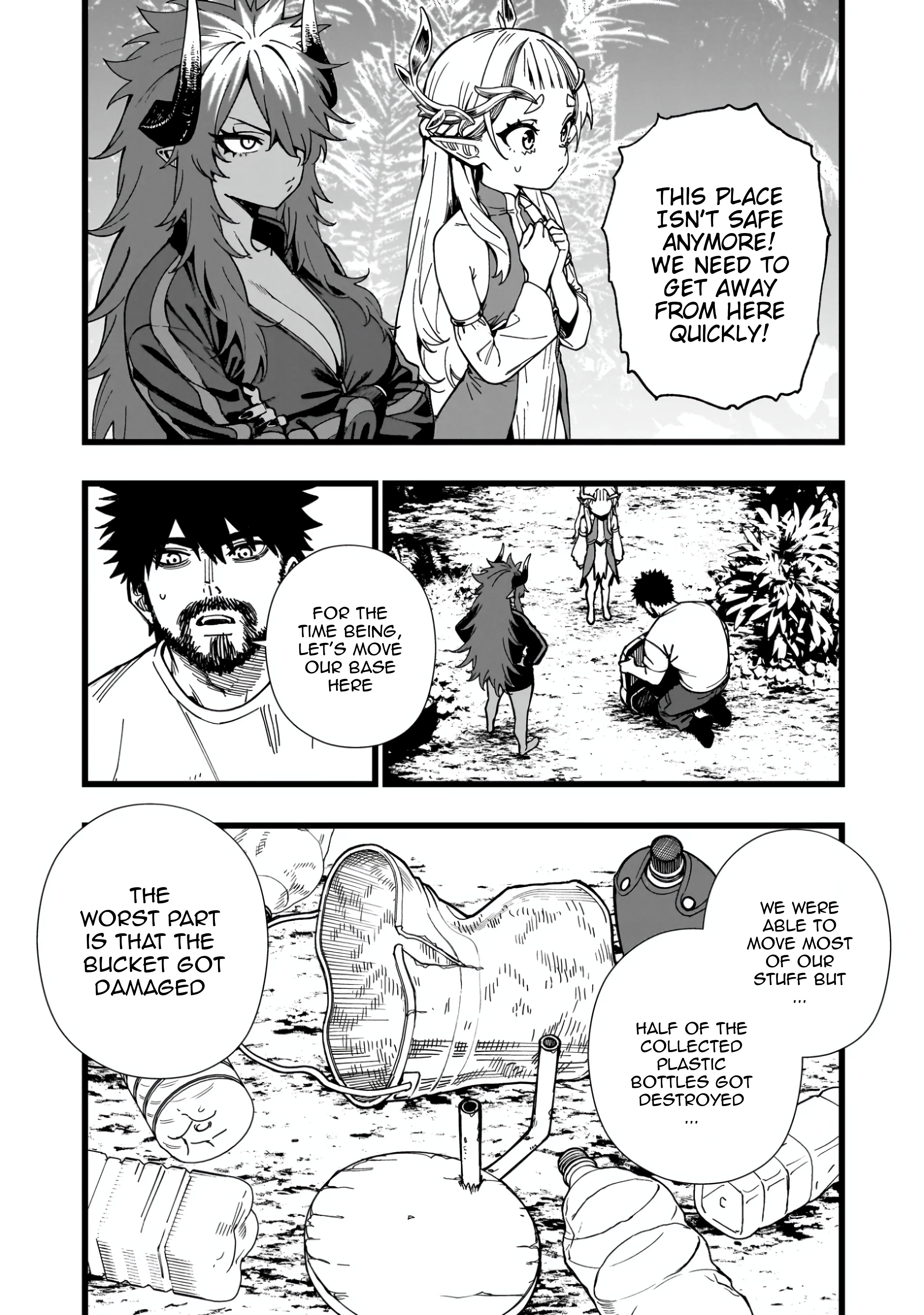 Halaman dari Senki Survival Saga -Isekai no Unmei o Kaketa Mujintou Fujun Iseikouyuu- Chapter 12