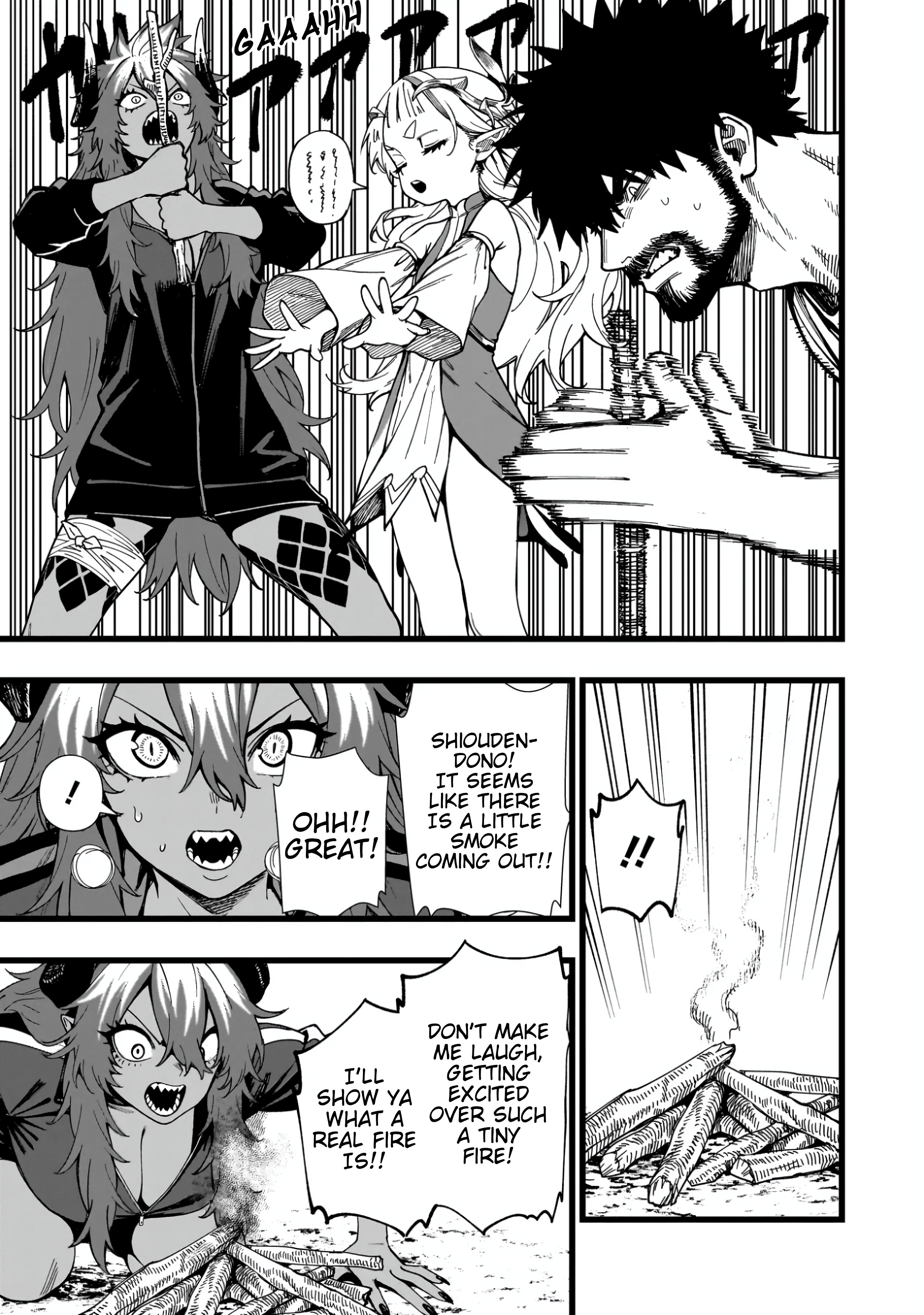 Halaman dari Senki Survival Saga -Isekai no Unmei o Kaketa Mujintou Fujun Iseikouyuu- Chapter 12