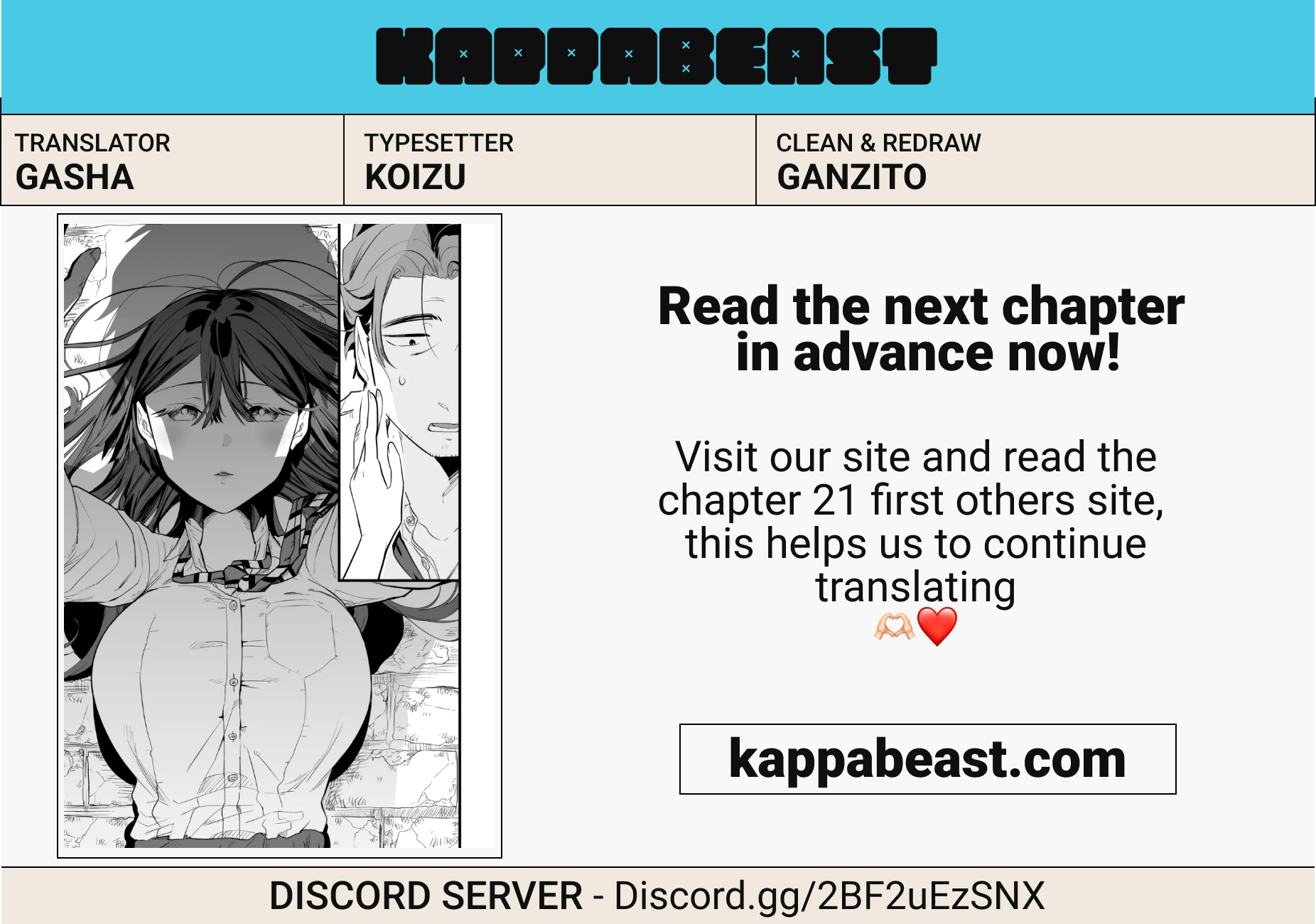 Halaman dari "Ano Toki Tasukete Itadaita Monster Musume desu." Isekai Ossan Kyoushi Totsuzen no Moteki ni Konwaku suru Chapter 20