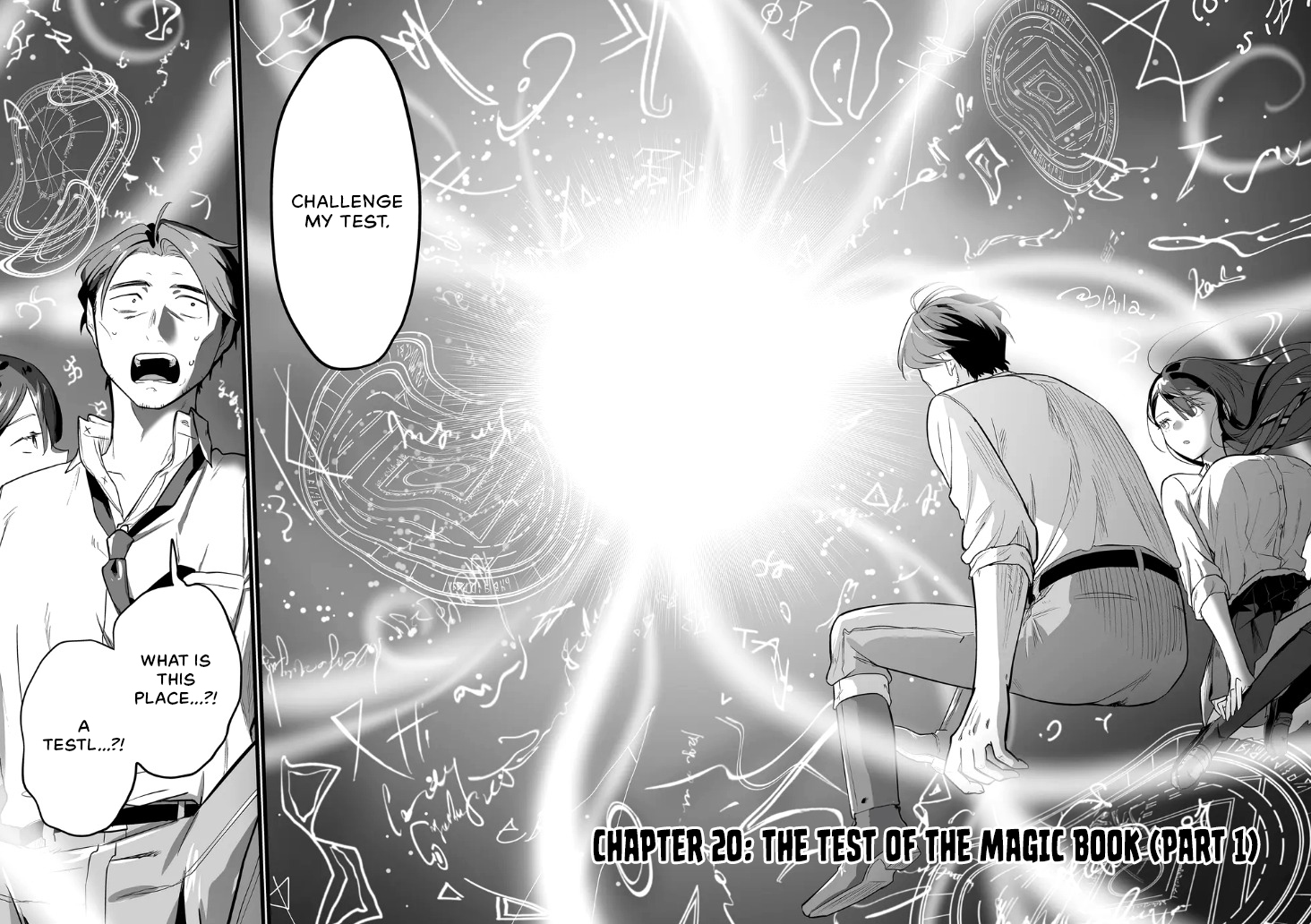 Halaman dari "Ano Toki Tasukete Itadaita Monster Musume desu." Isekai Ossan Kyoushi Totsuzen no Moteki ni Konwaku suru Chapter 20