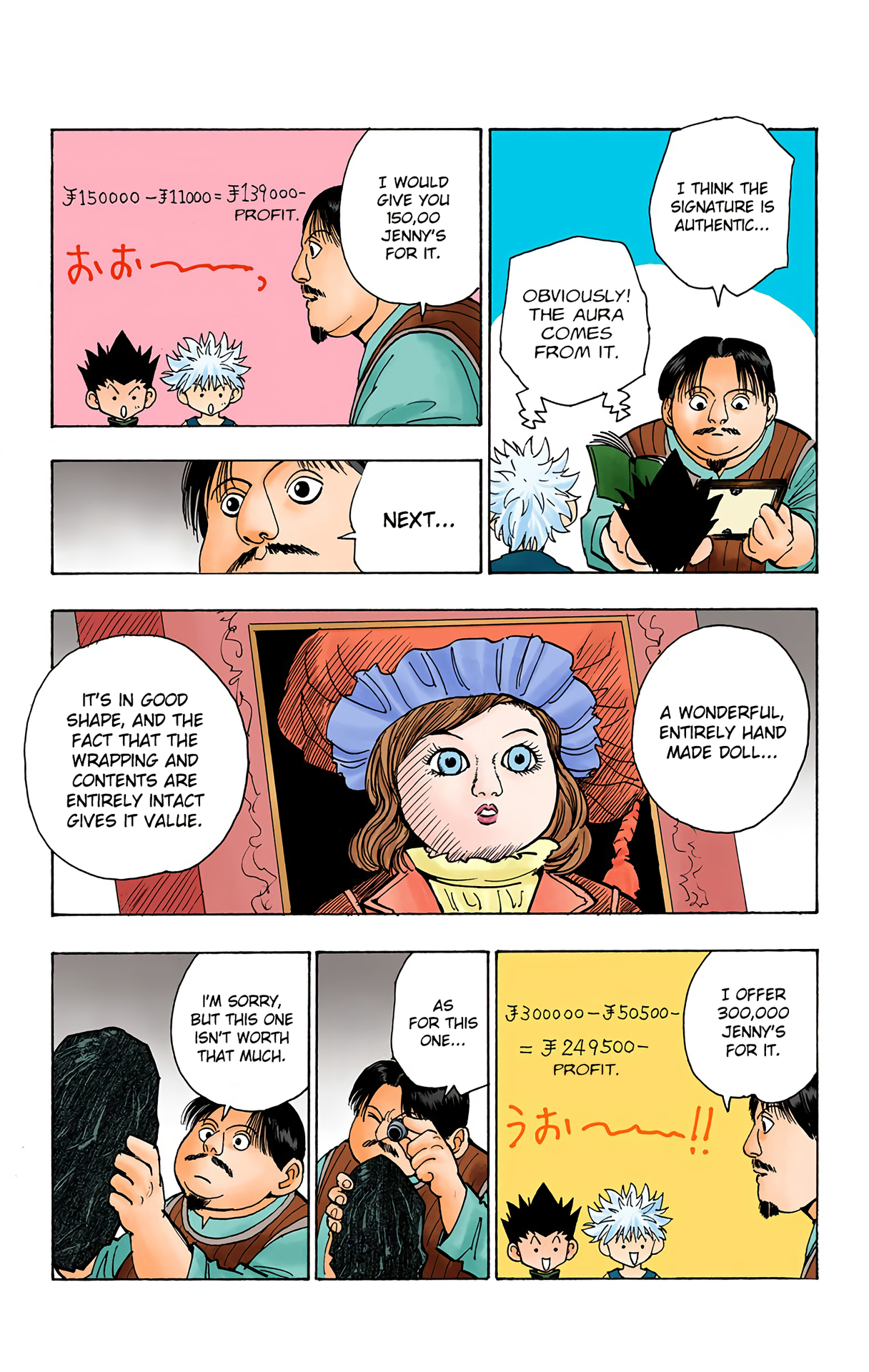 Halaman dari Hunter x Hunter (Official Colored) Chapter 86