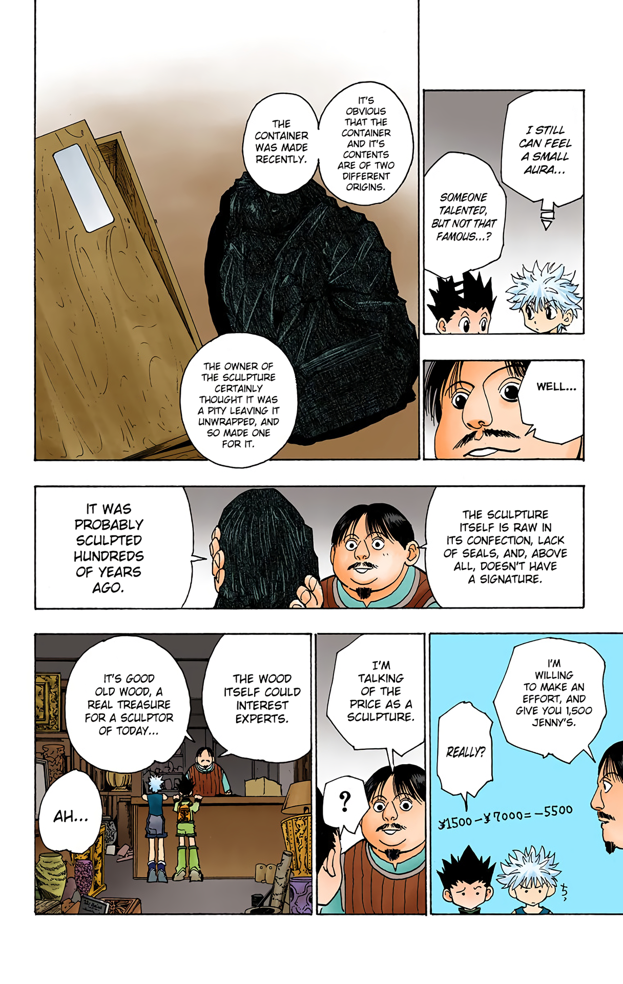 Halaman dari Hunter x Hunter (Official Colored) Chapter 86