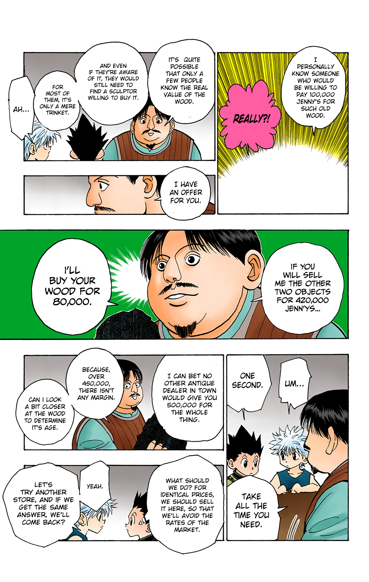 Halaman dari Hunter x Hunter (Official Colored) Chapter 86