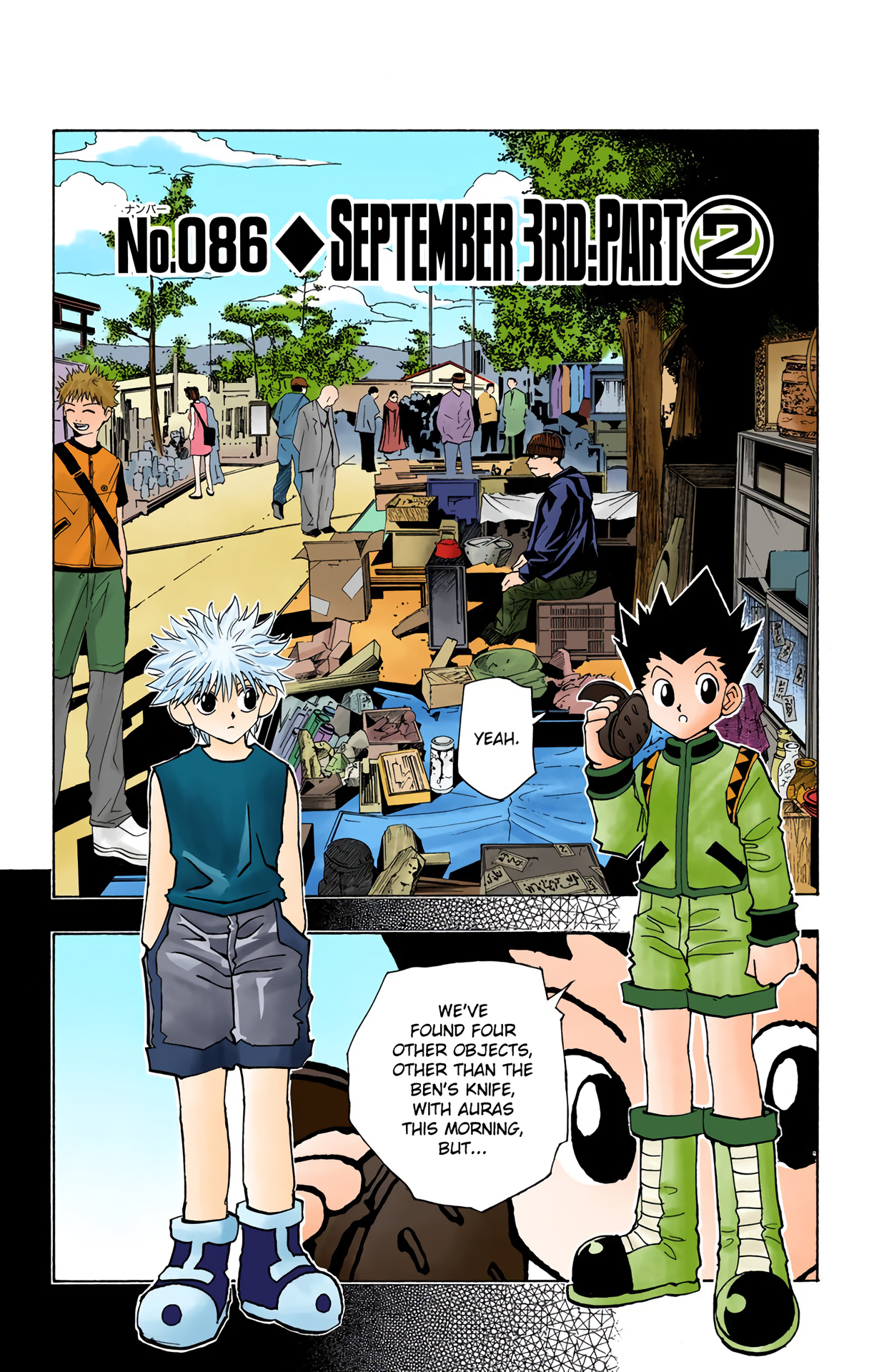 Halaman dari Hunter x Hunter (Official Colored) Chapter 86