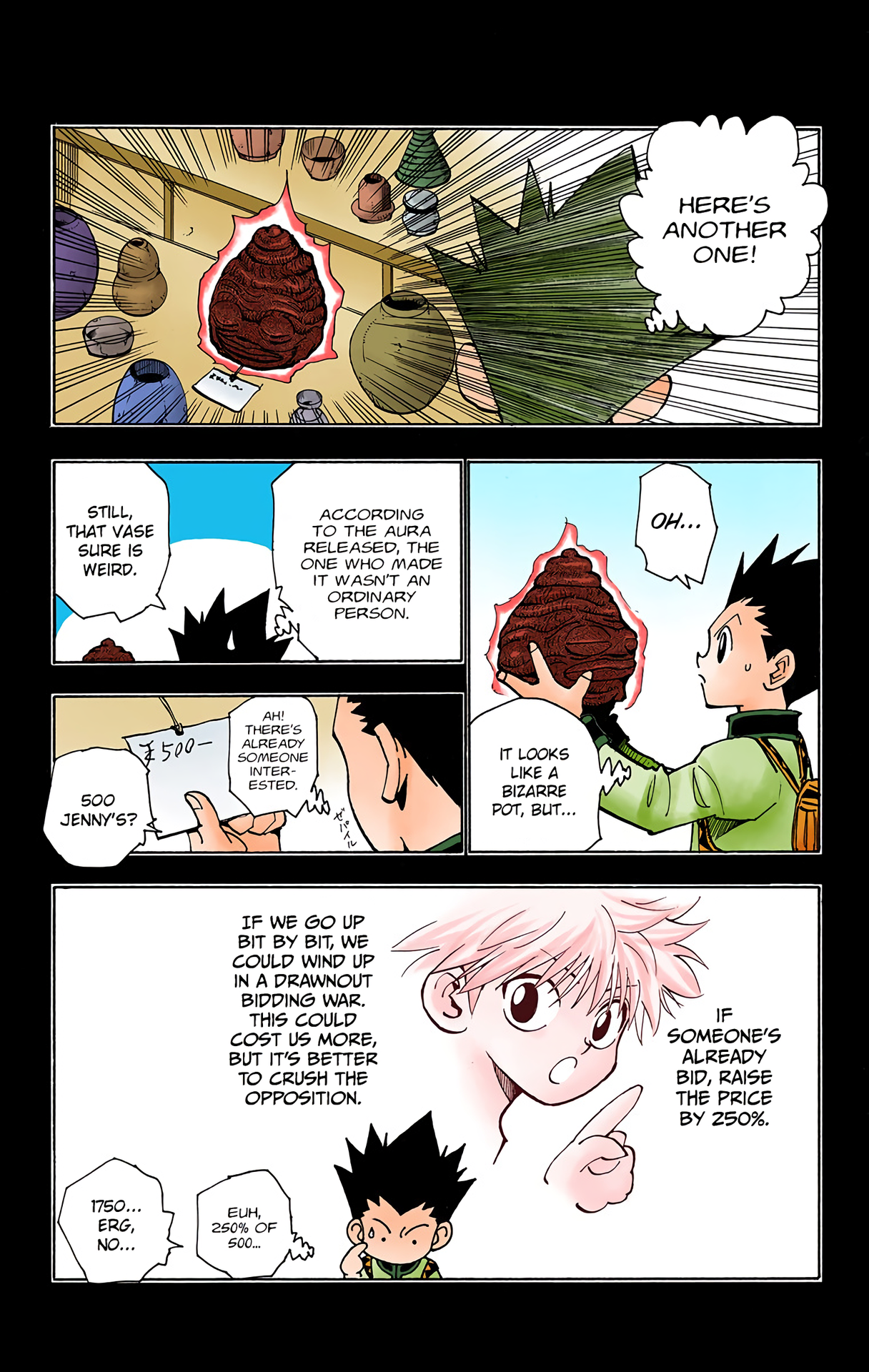 Halaman dari Hunter x Hunter (Official Colored) Chapter 86