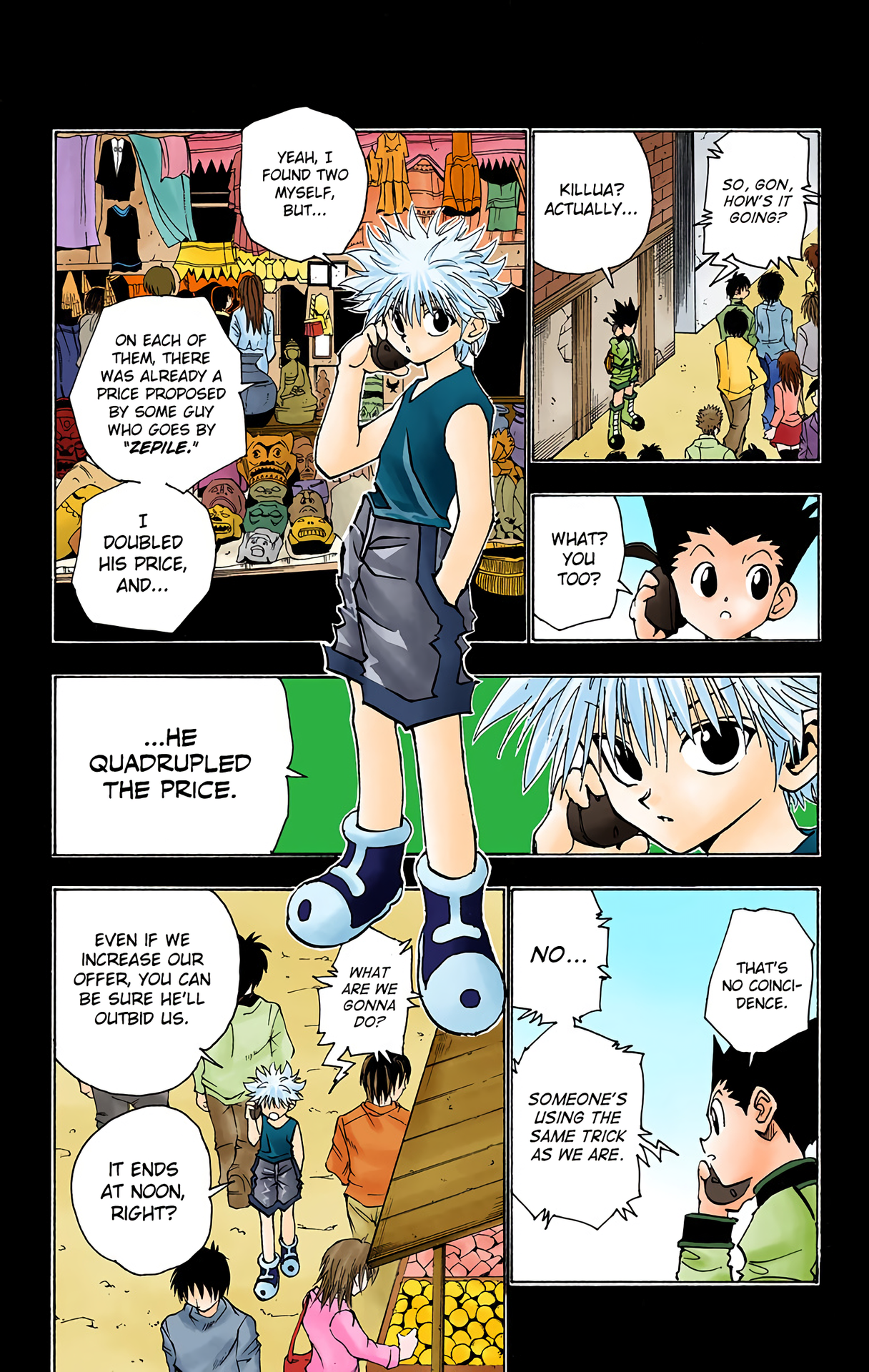 Halaman dari Hunter x Hunter (Official Colored) Chapter 86