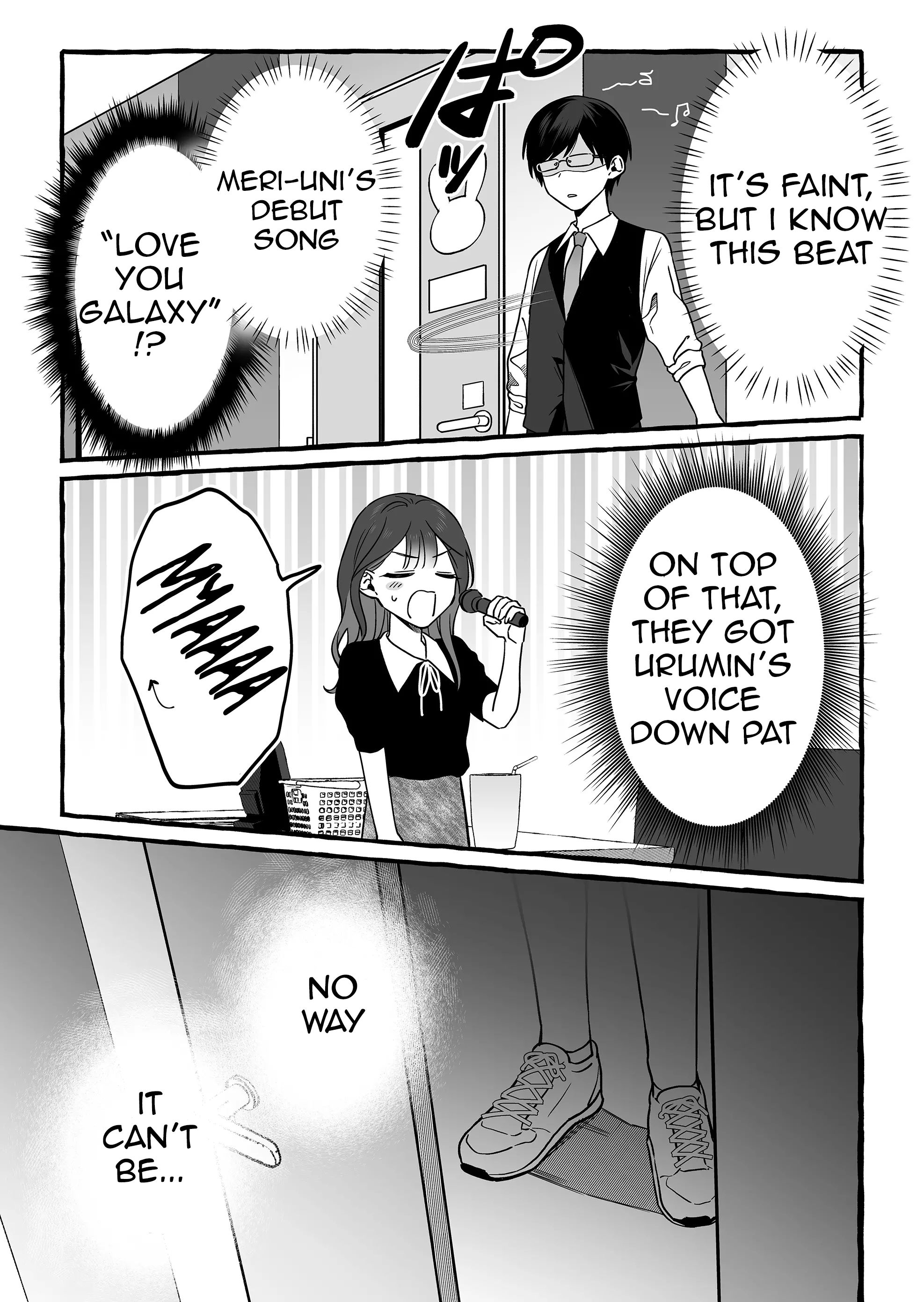 Halaman dari Damedol to Sekai ni Hitori Dake no Fan Chapter 7