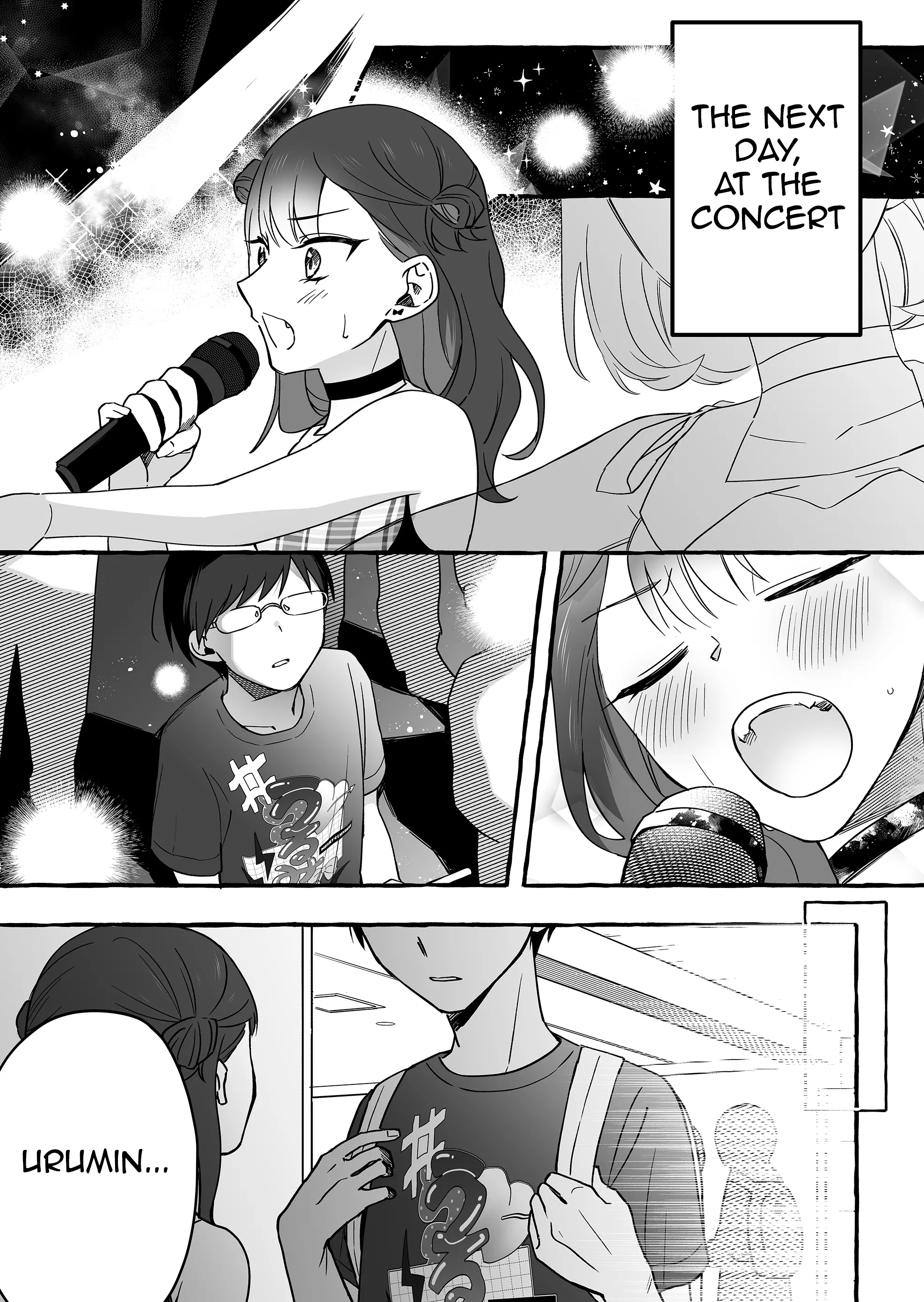 Halaman dari Damedol to Sekai ni Hitori Dake no Fan Chapter 7
