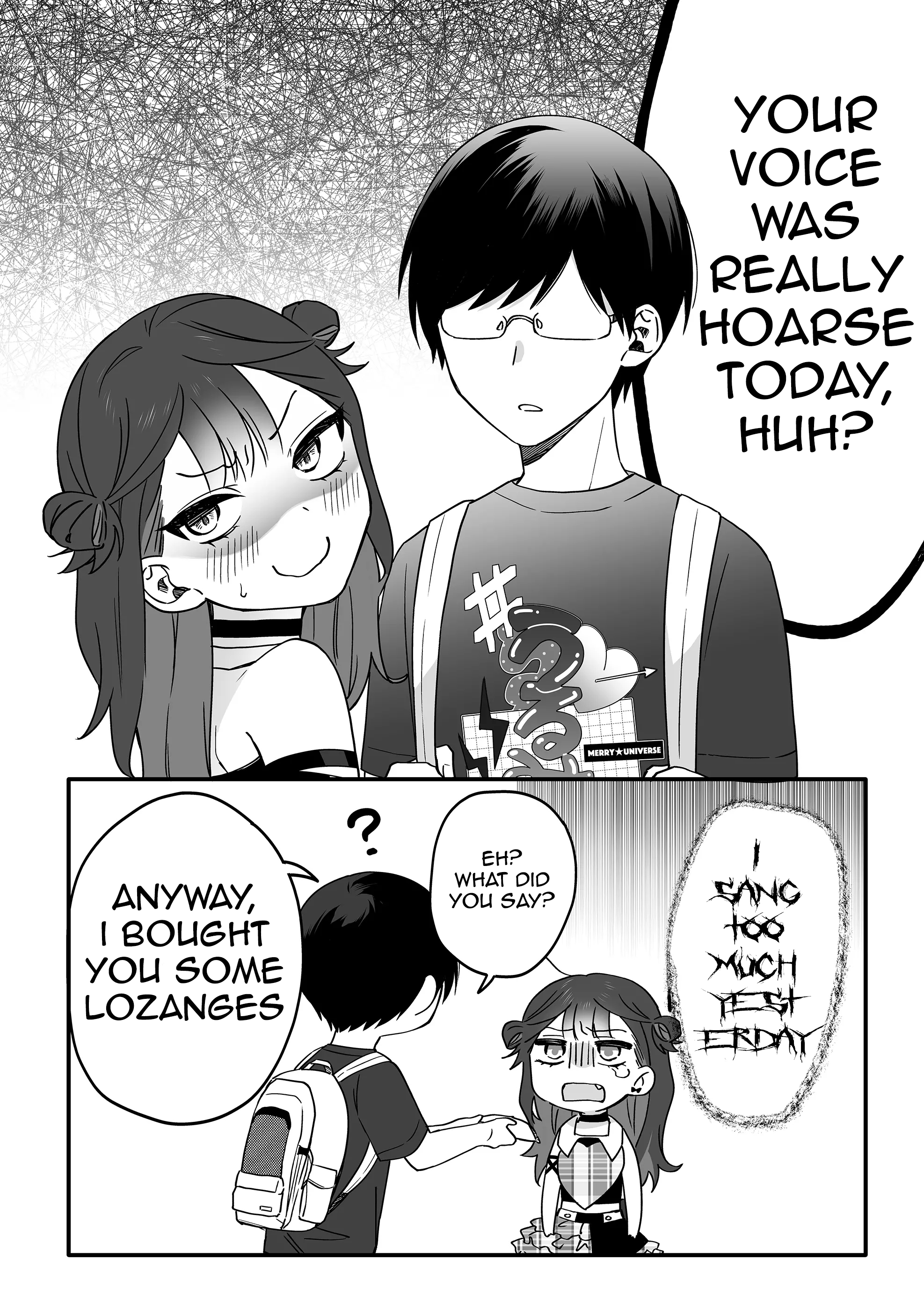 Halaman dari Damedol to Sekai ni Hitori Dake no Fan Chapter 7