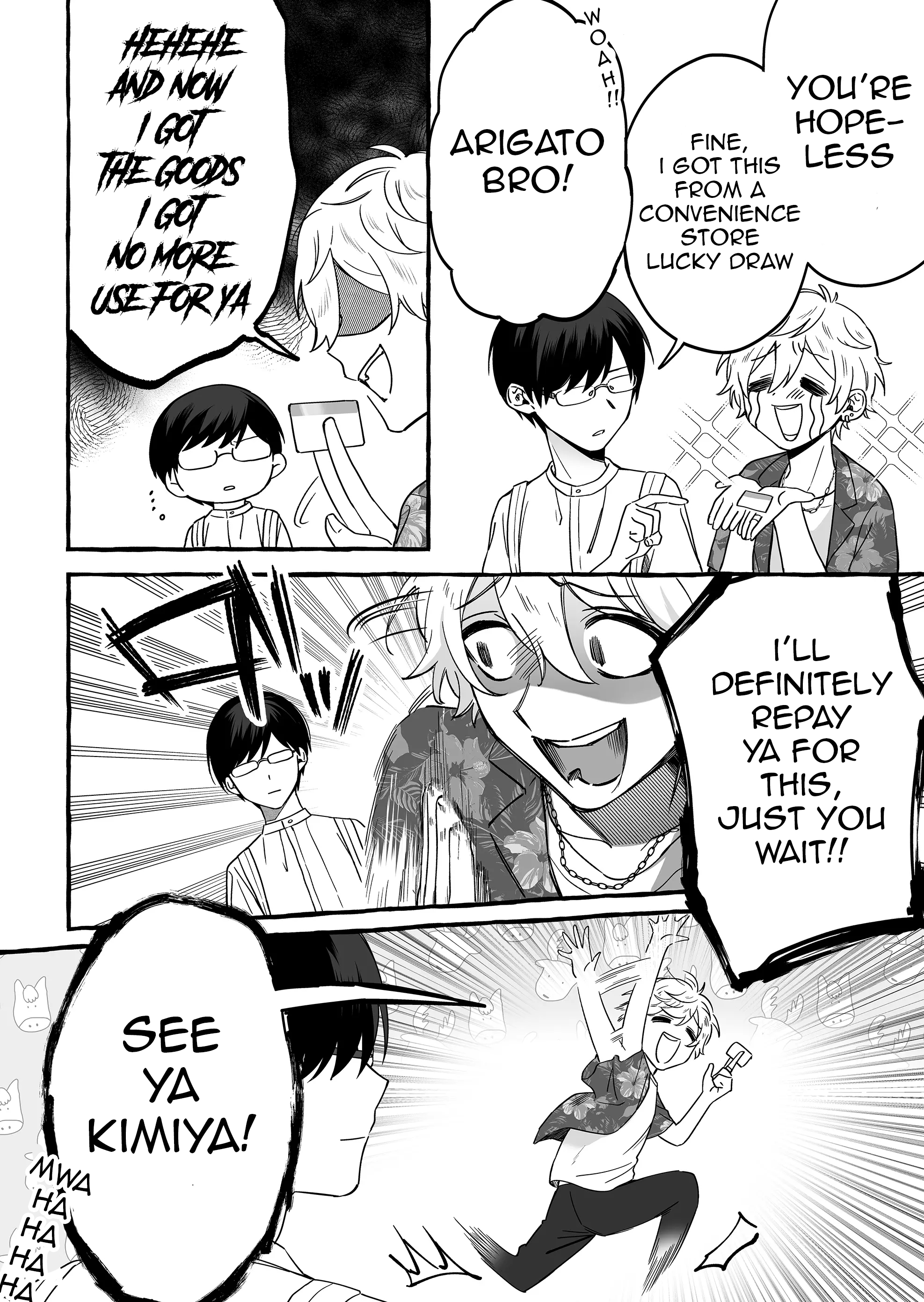 Halaman dari Damedol to Sekai ni Hitori Dake no Fan Chapter 7