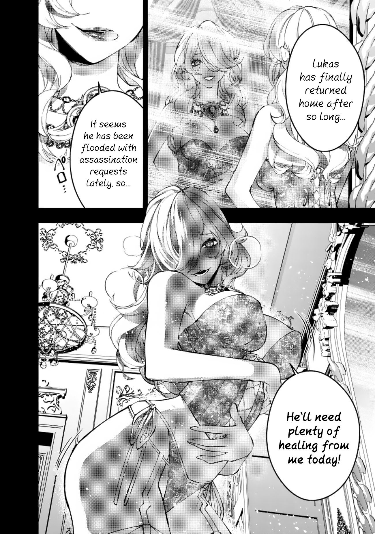 Halaman dari Fukushuu o Koinegau Saikyou Yuusha wa, Yami no Chikara de Senmetsu Musou Suru Chapter 92