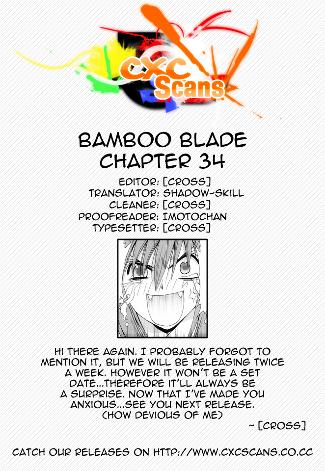Halaman dari Bamboo Blade Chapter 34