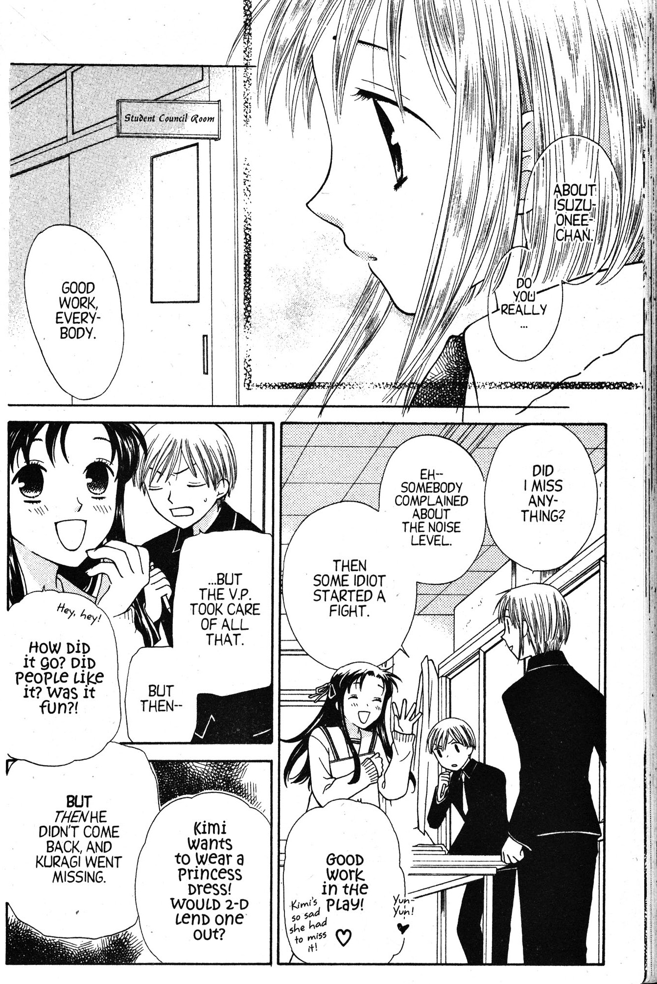 Halaman dari Fruits Basket Chapter 89