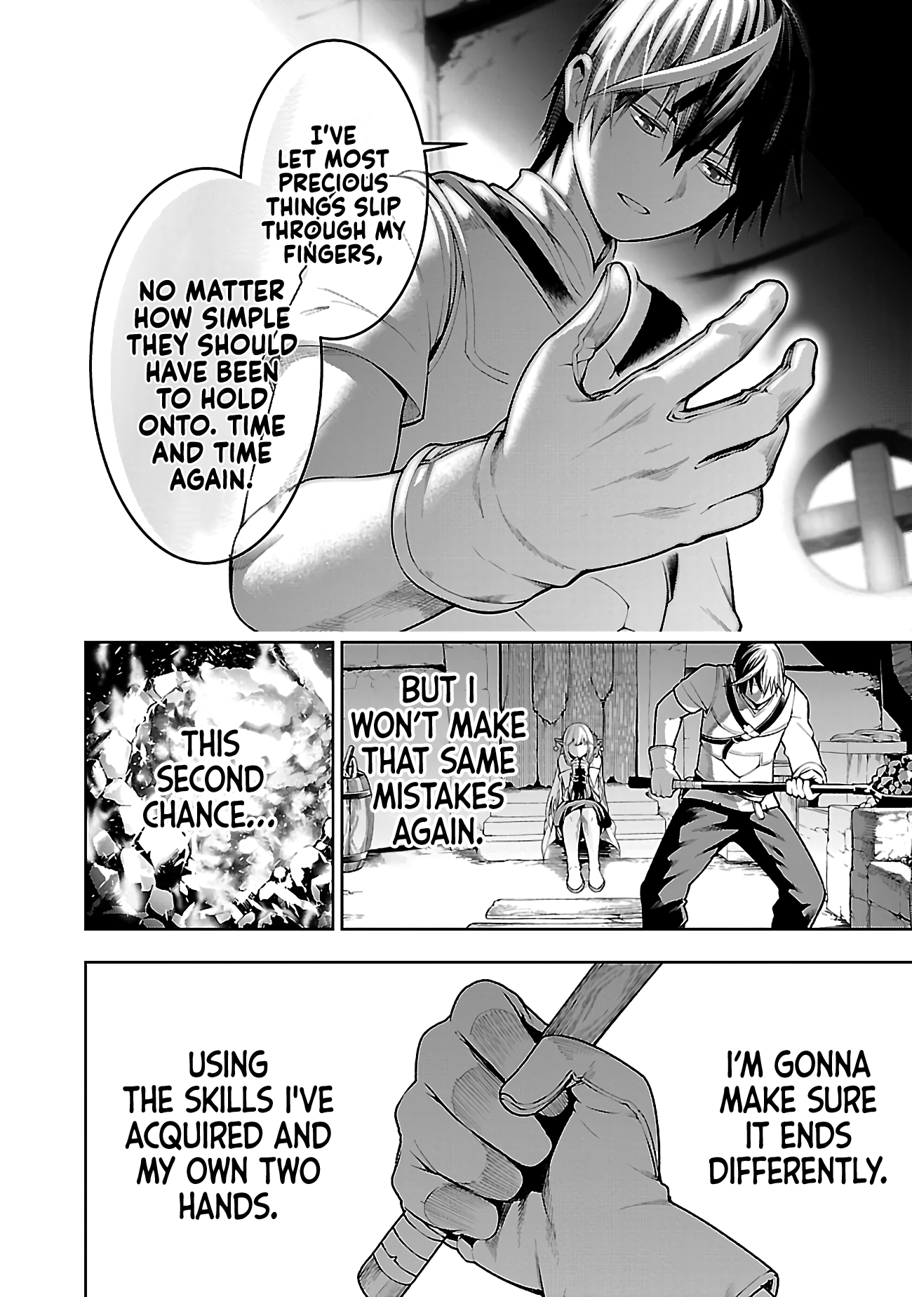 Halaman dari Tsuihousareru Tabi ni Skill wo Te ni Ireta Ore ga, 100 no Isekai de 2-shuume Musou Chapter 9.2