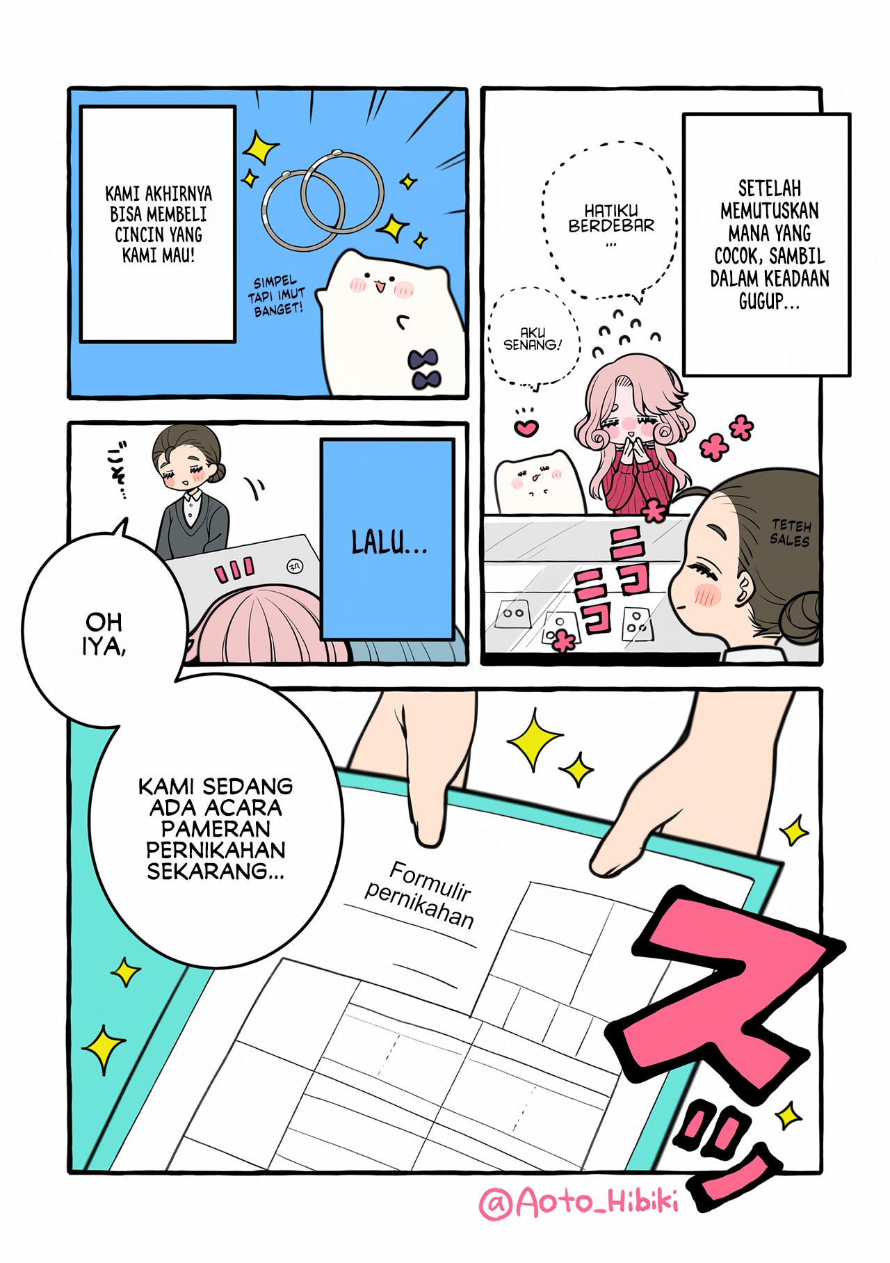 A Diary About a Straight Manga Artist Who Drew Yuri Manga, Dated a Woman For 9 Years, And Then Got Engaged Chapter 0 - halaman 4