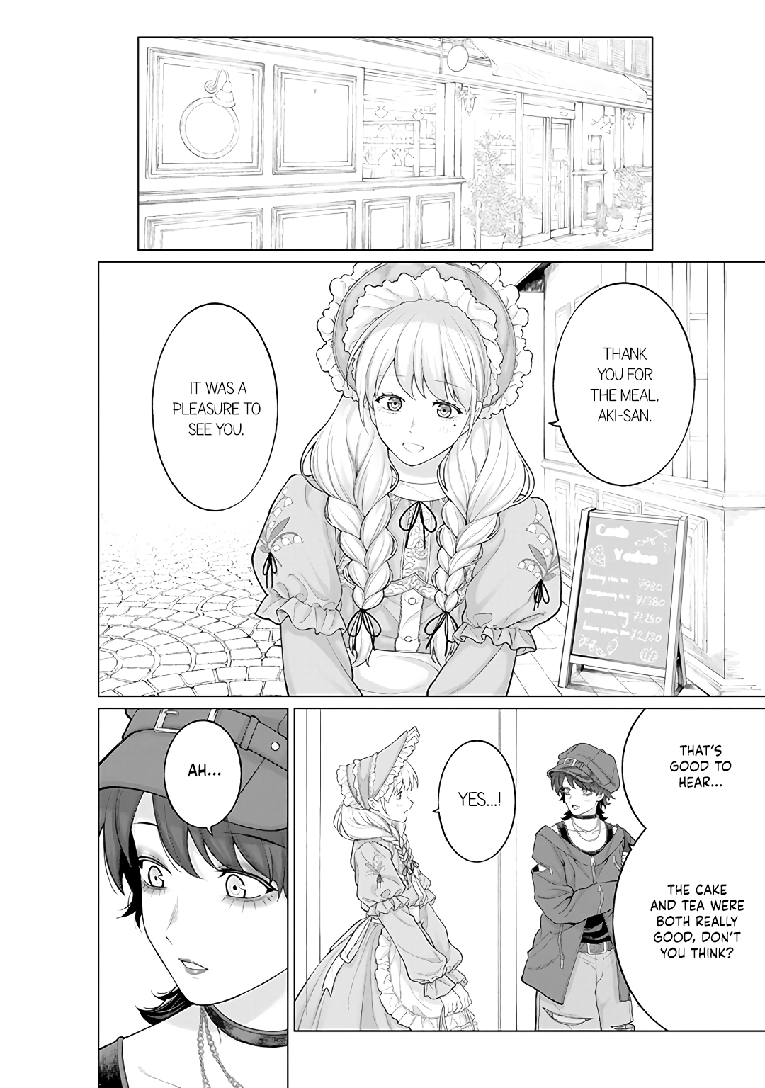 Halaman dari Kaisha to Shiseikatsu: On to Off Chapter 10.2