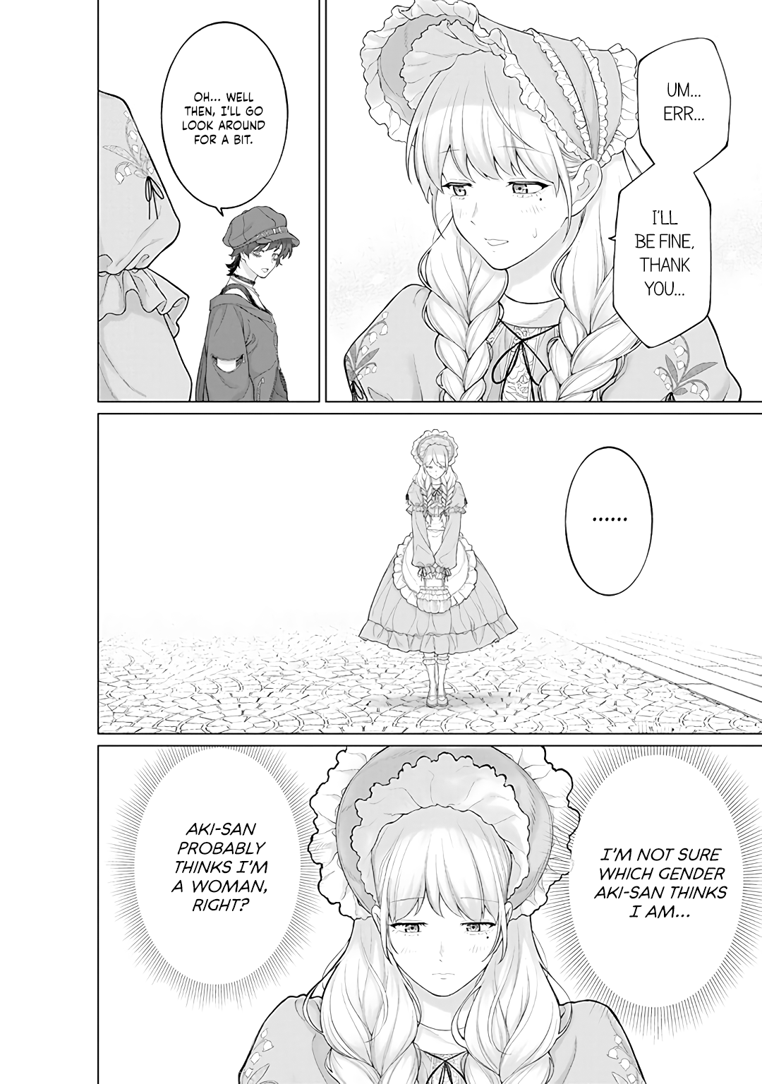 Halaman dari Kaisha to Shiseikatsu: On to Off Chapter 10.2