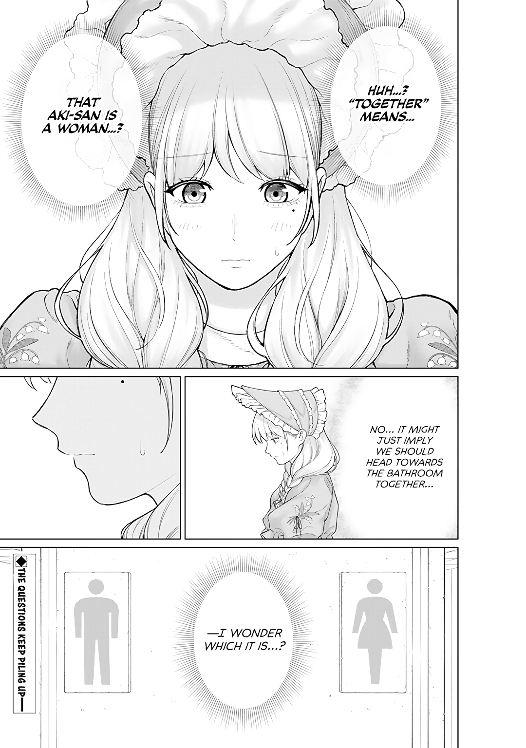 Halaman dari Kaisha to Shiseikatsu: On to Off Chapter 10.2