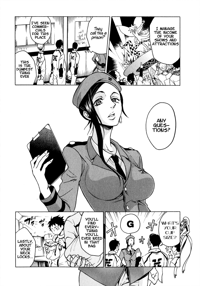 Halaman dari Deadman Wonderland Chapter 1