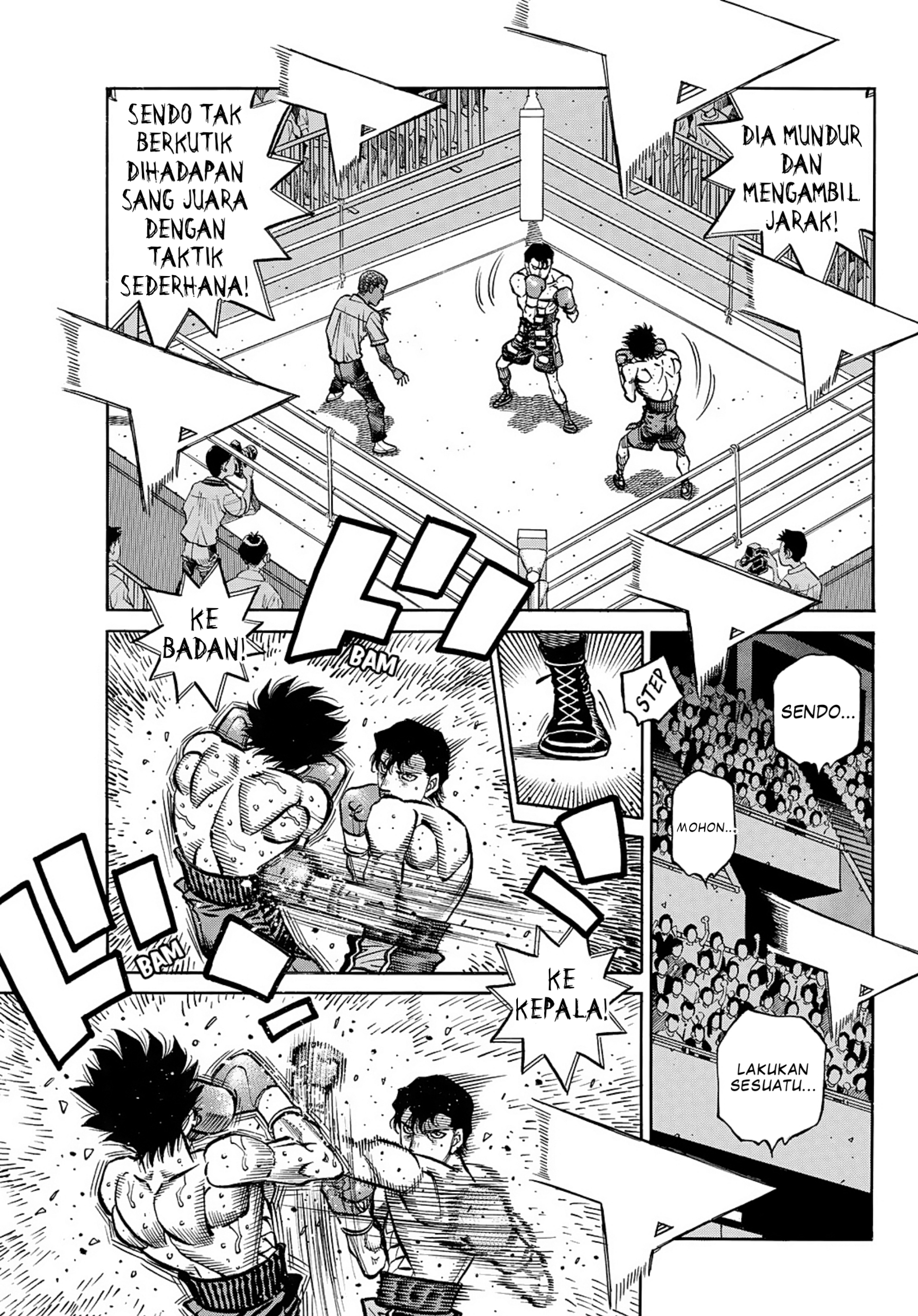Hajime no Ippo Chapter 1505 - halaman 7