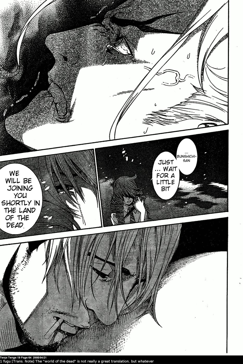 Halaman dari Tenjou Tenge Chapter 114