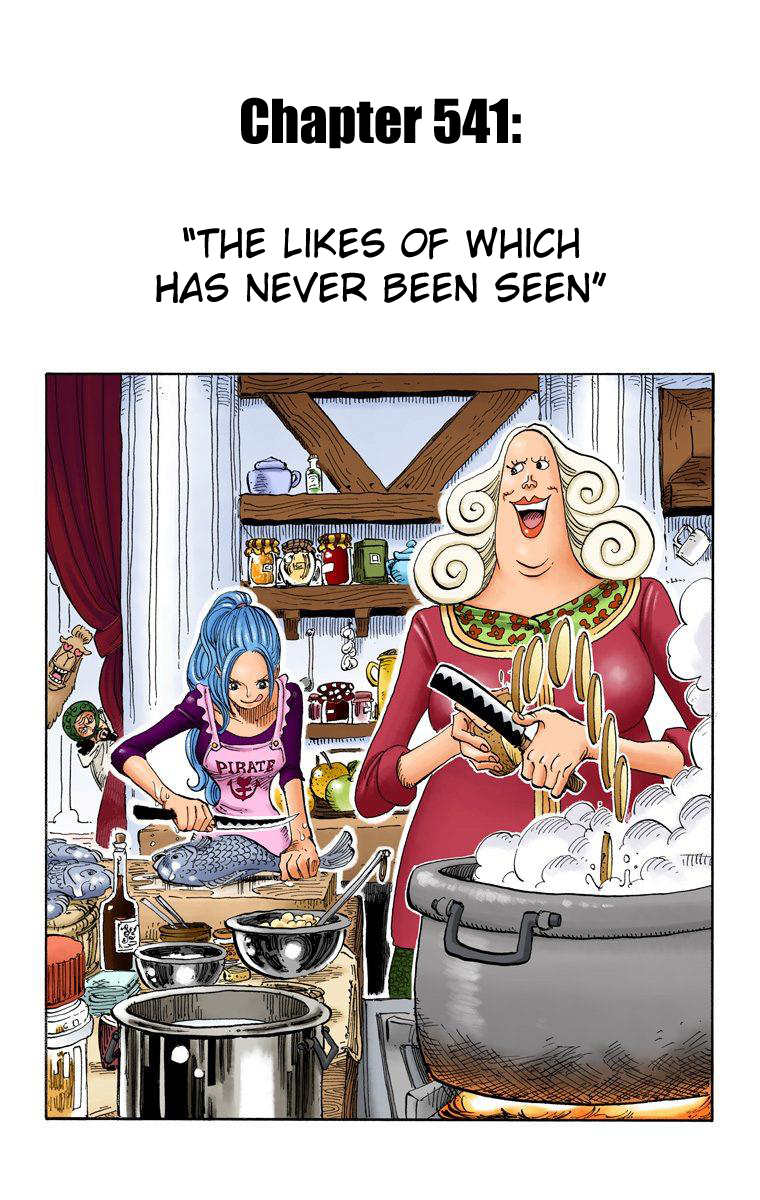 Halaman dari One Piece (Official Colored) Chapter 541