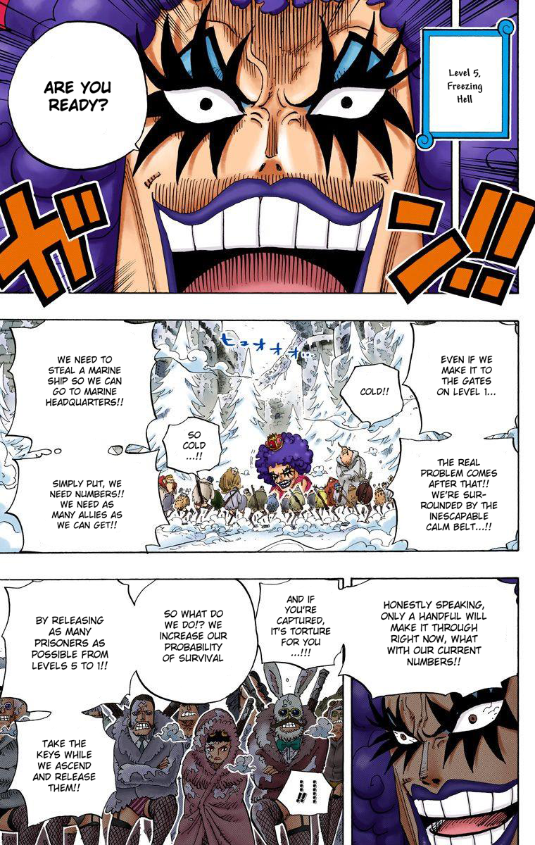Halaman dari One Piece (Official Colored) Chapter 541