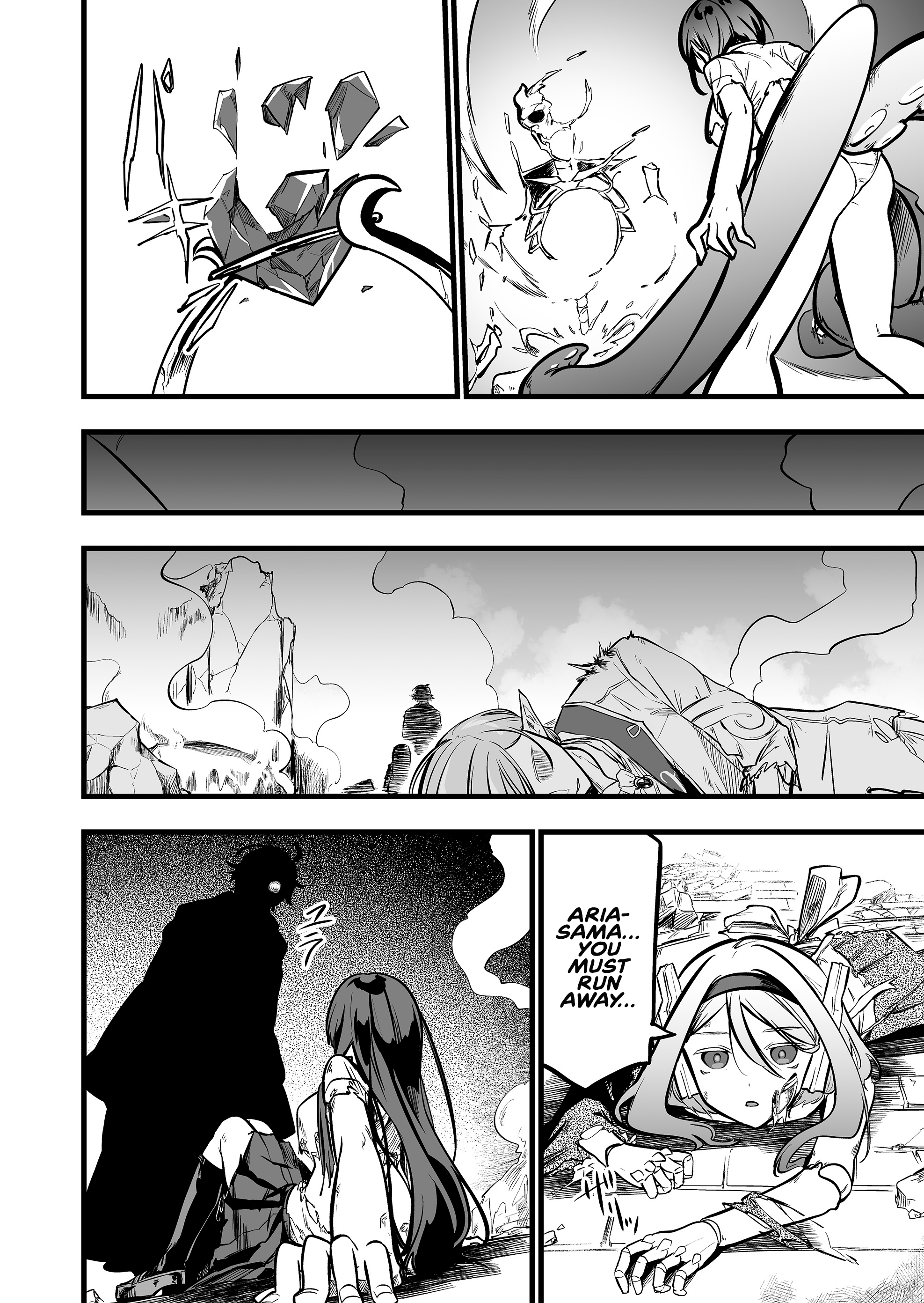 Halaman dari "Ano Toki Tasukete Itadaita Monster Musume desu." Isekai Ossan Kyoushi Totsuzen no Moteki ni Konwaku suru Chapter 42