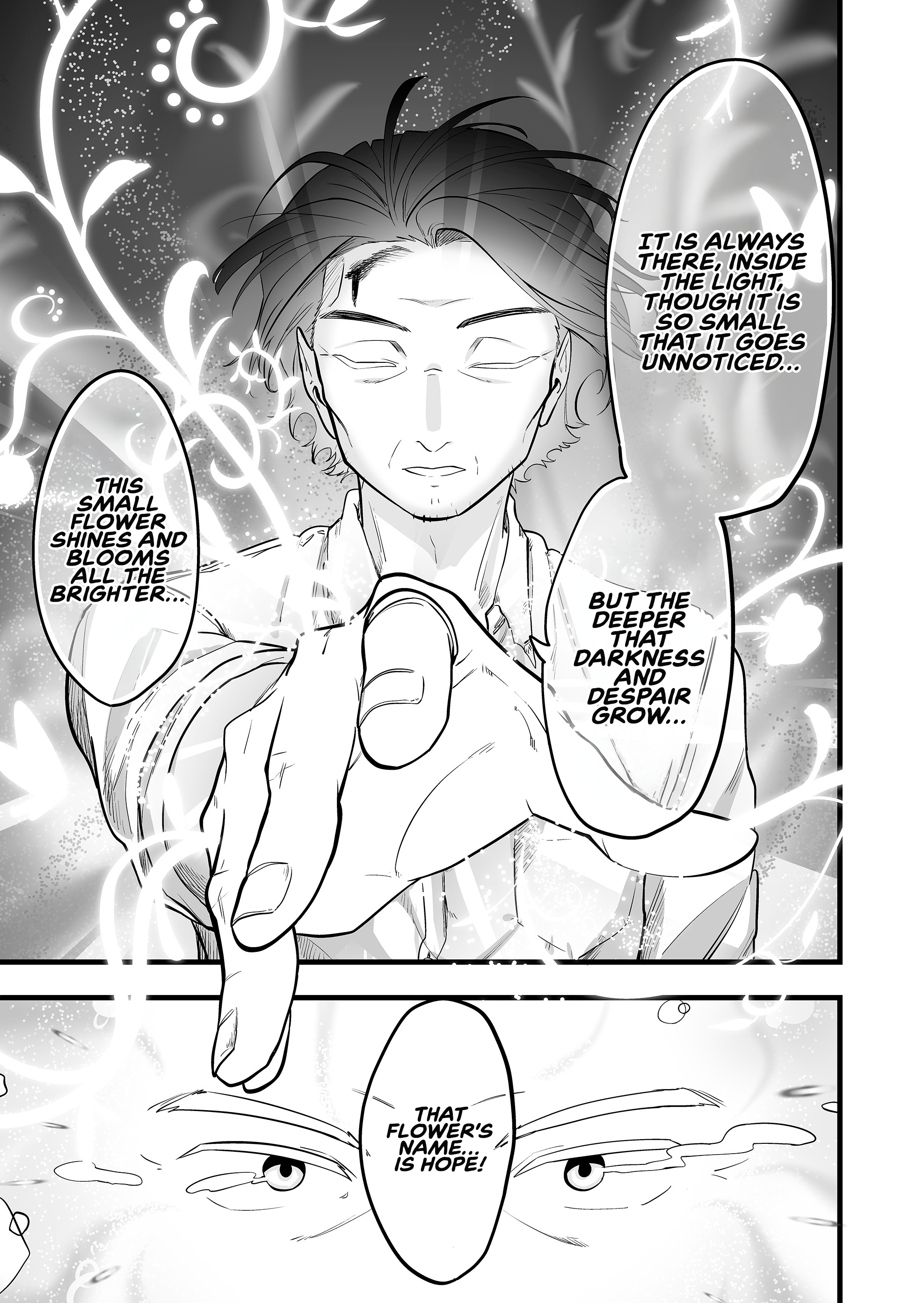 Halaman dari "Ano Toki Tasukete Itadaita Monster Musume desu." Isekai Ossan Kyoushi Totsuzen no Moteki ni Konwaku suru Chapter 42