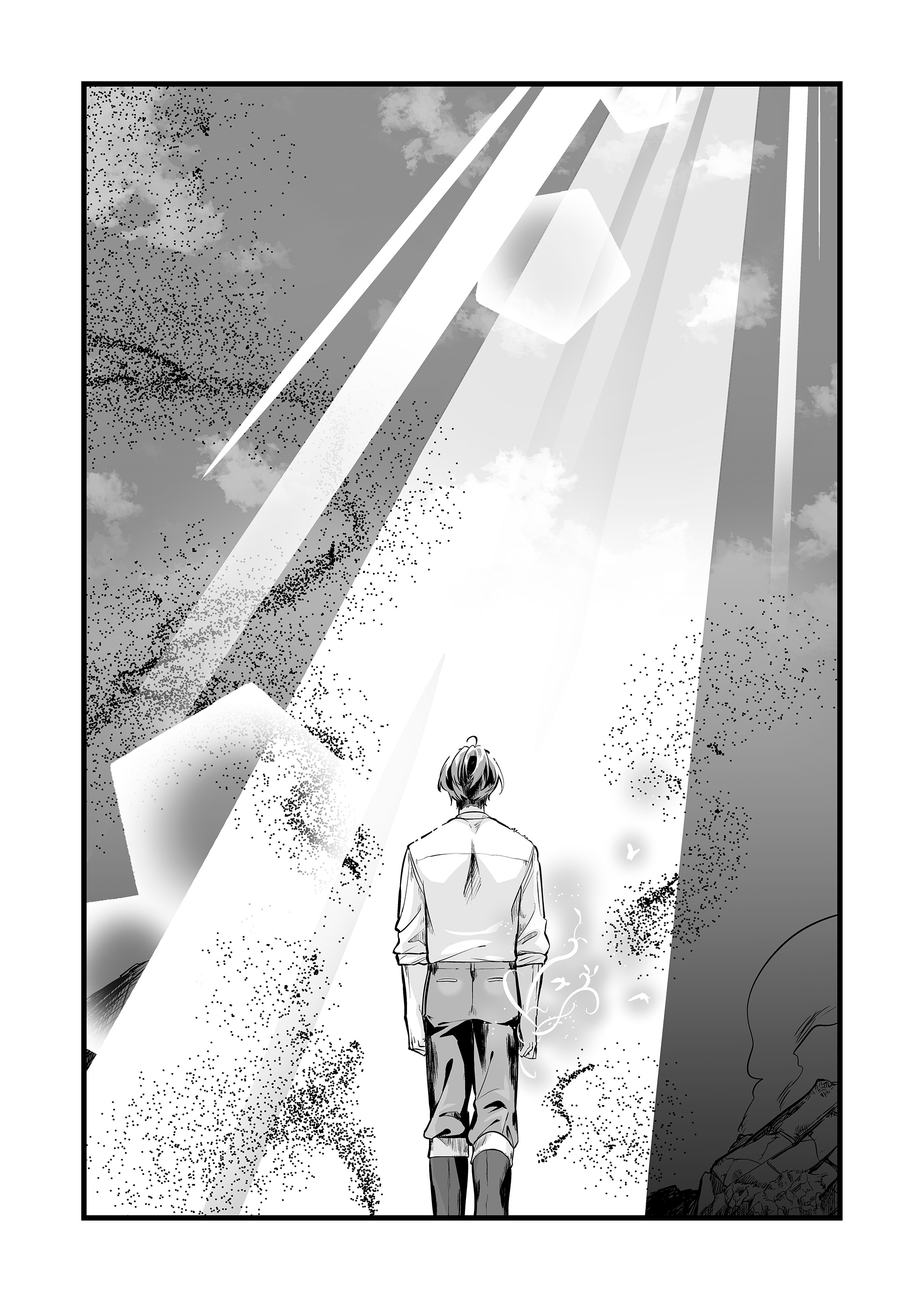 Halaman dari "Ano Toki Tasukete Itadaita Monster Musume desu." Isekai Ossan Kyoushi Totsuzen no Moteki ni Konwaku suru Chapter 42