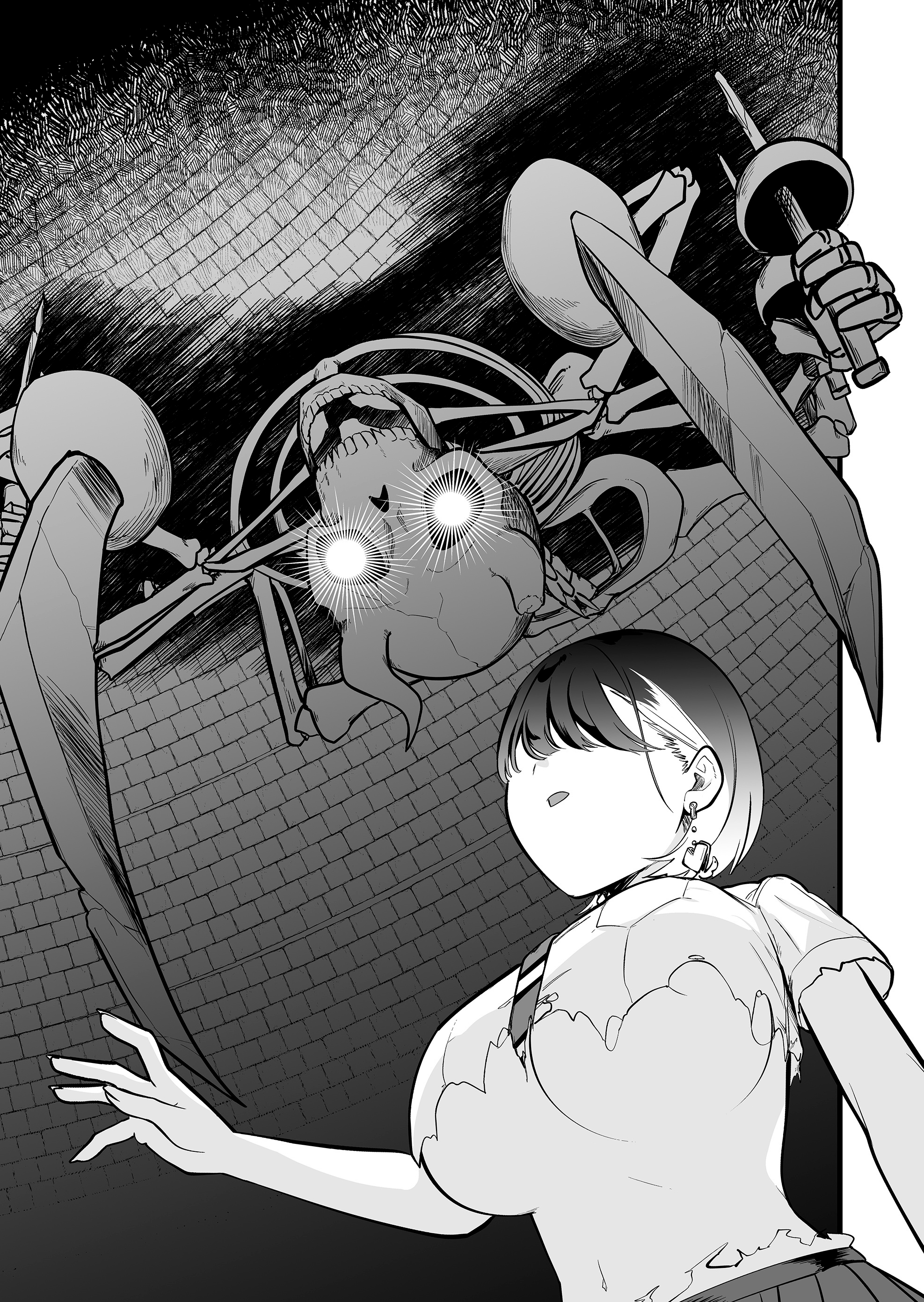 Halaman dari "Ano Toki Tasukete Itadaita Monster Musume desu." Isekai Ossan Kyoushi Totsuzen no Moteki ni Konwaku suru Chapter 42