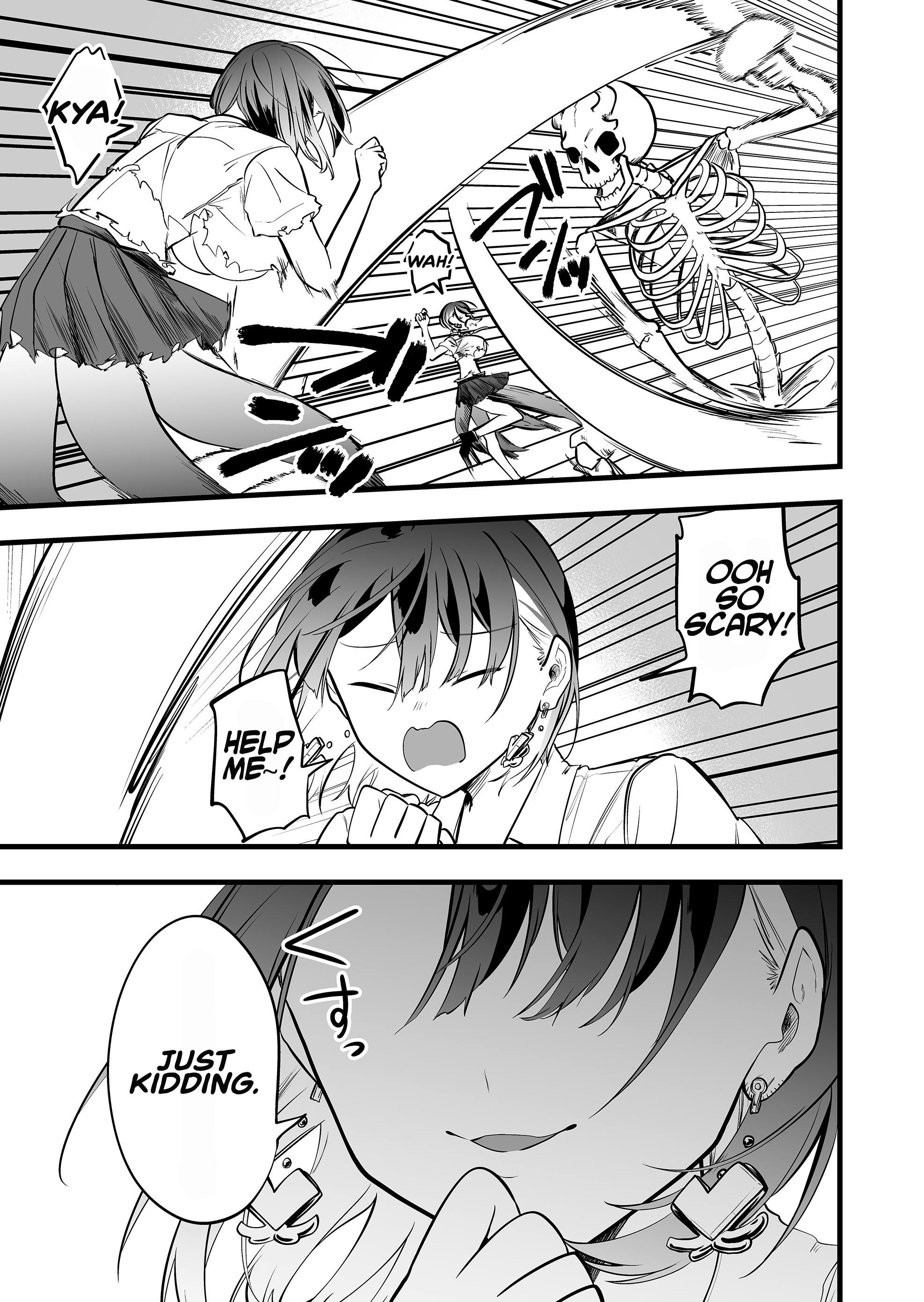 Halaman dari "Ano Toki Tasukete Itadaita Monster Musume desu." Isekai Ossan Kyoushi Totsuzen no Moteki ni Konwaku suru Chapter 42