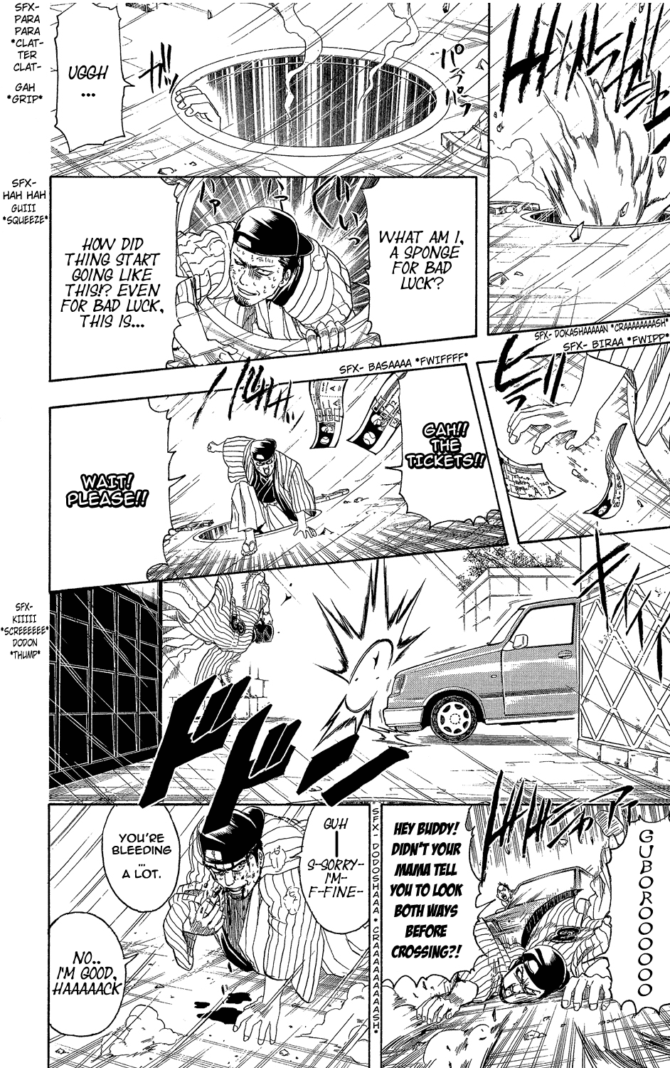 Halaman dari Gintama Chapter 313